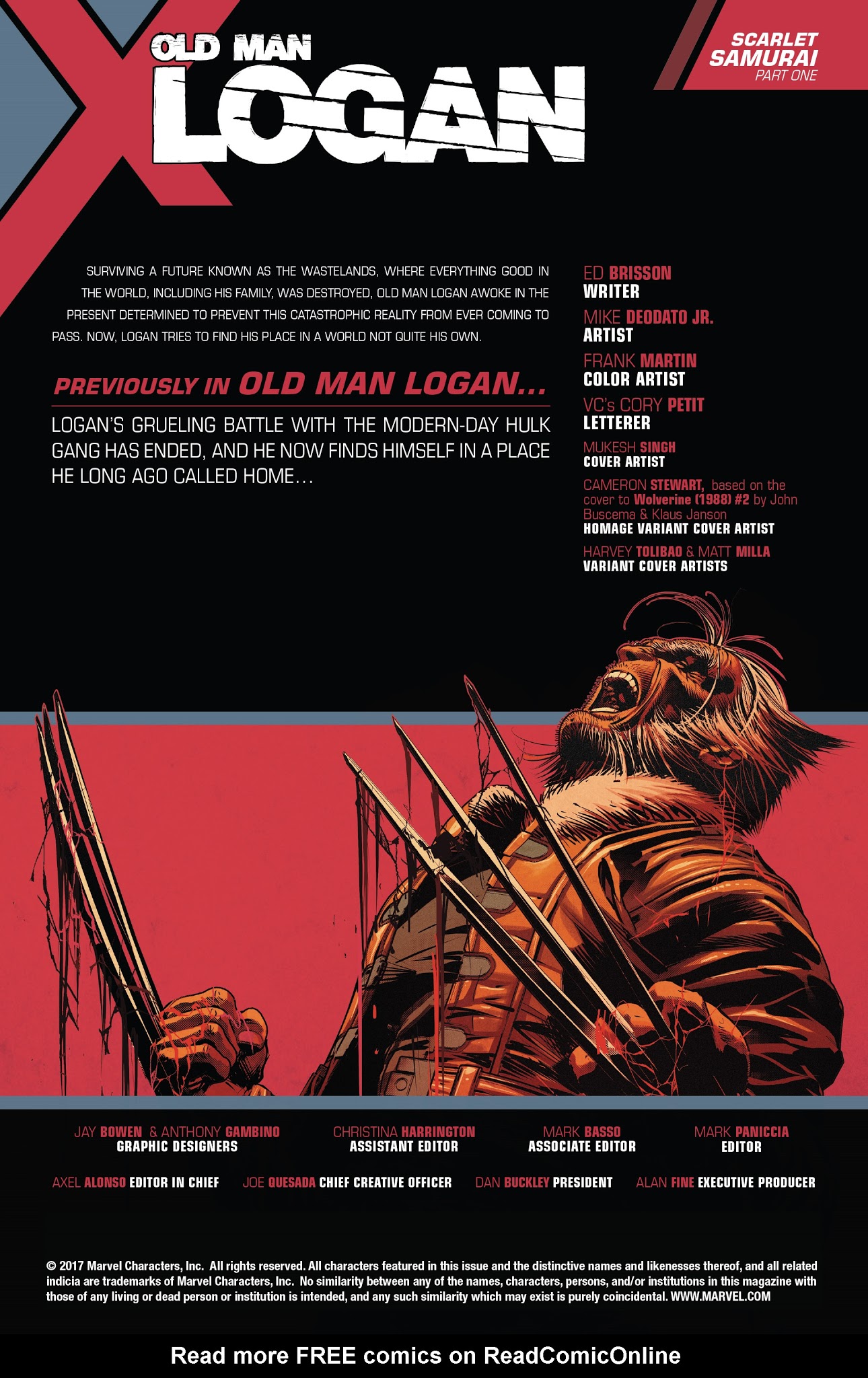 Read online Old Man Logan (2016) comic -  Issue #31 - 2