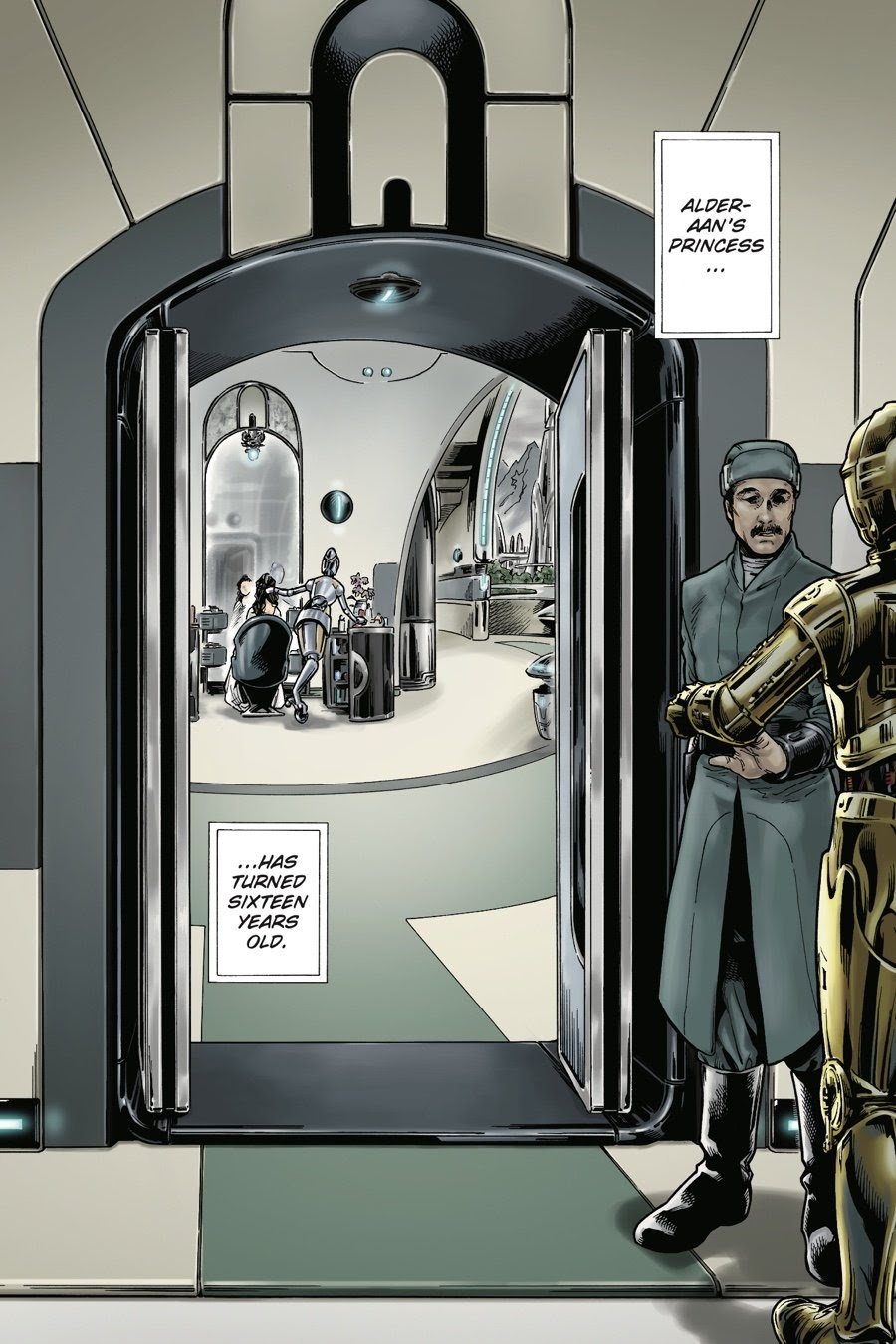 Read online Star Wars Leia, Princess of Alderaan comic -  Issue # TPB 1 (Part 1) - 16