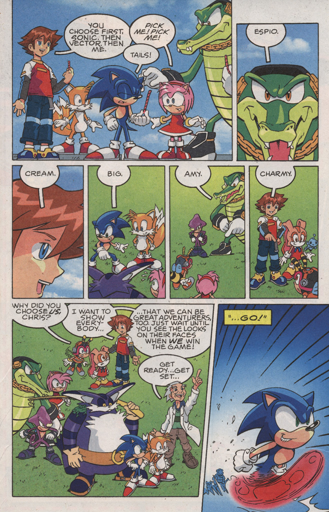 Read online Sonic X comic -  Issue #33 - 11