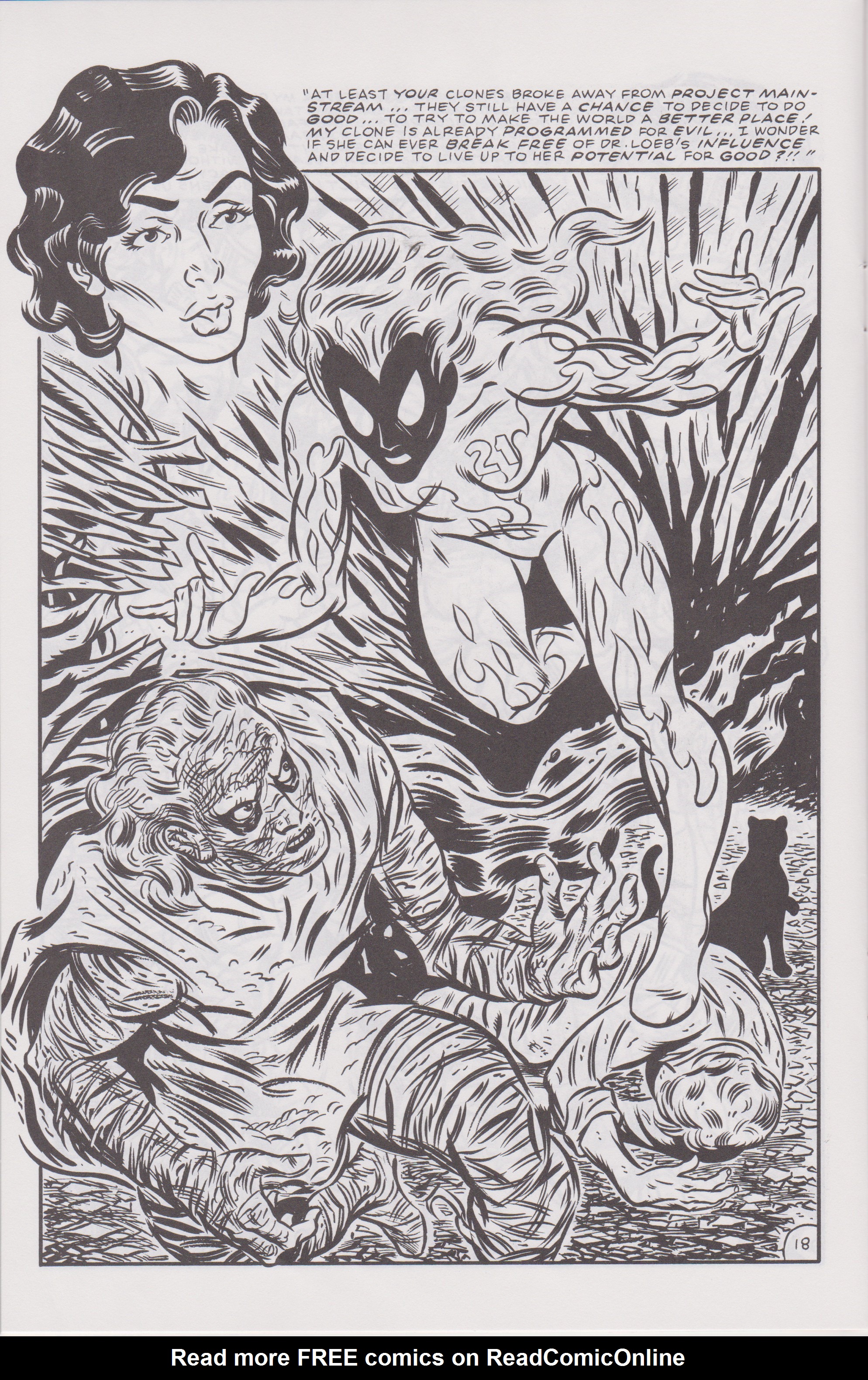 Read online Don Simpson's Bizarre Heroes comic -  Issue #9 - 20
