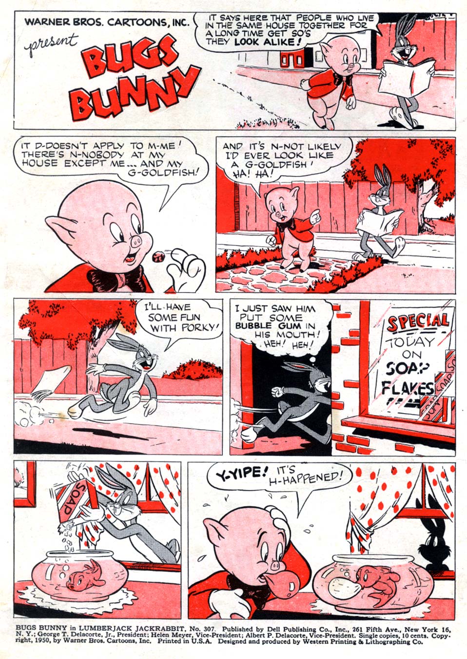 Read online Four Color Comics comic -  Issue #307 - 2