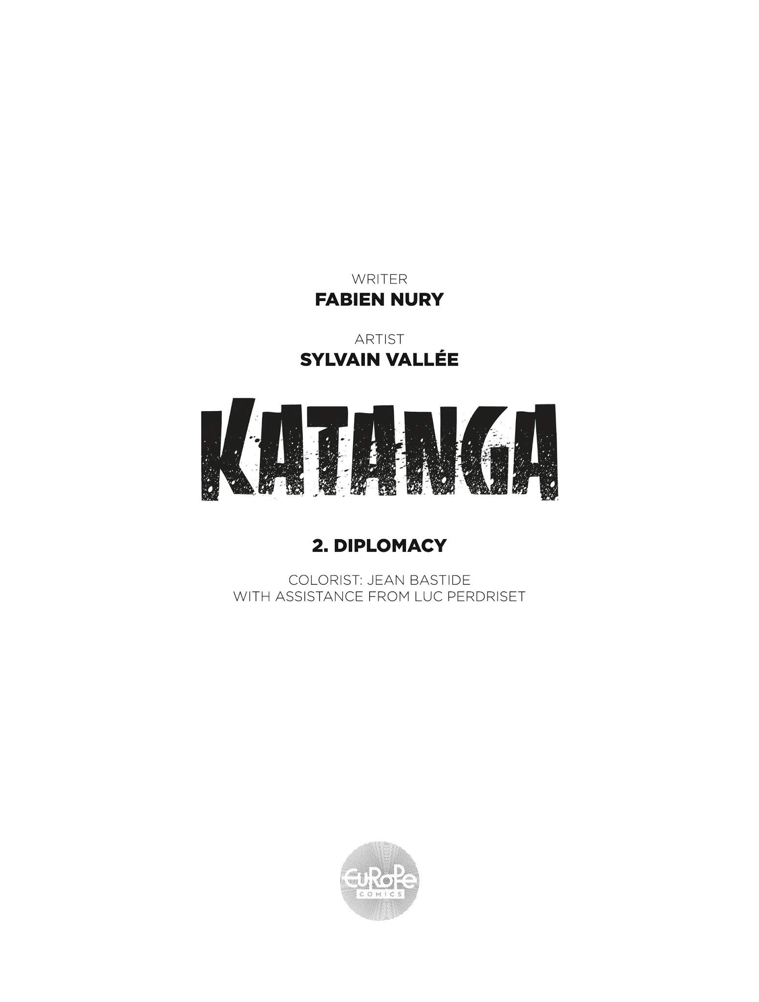 Read online Katanga comic -  Issue #2 - 3