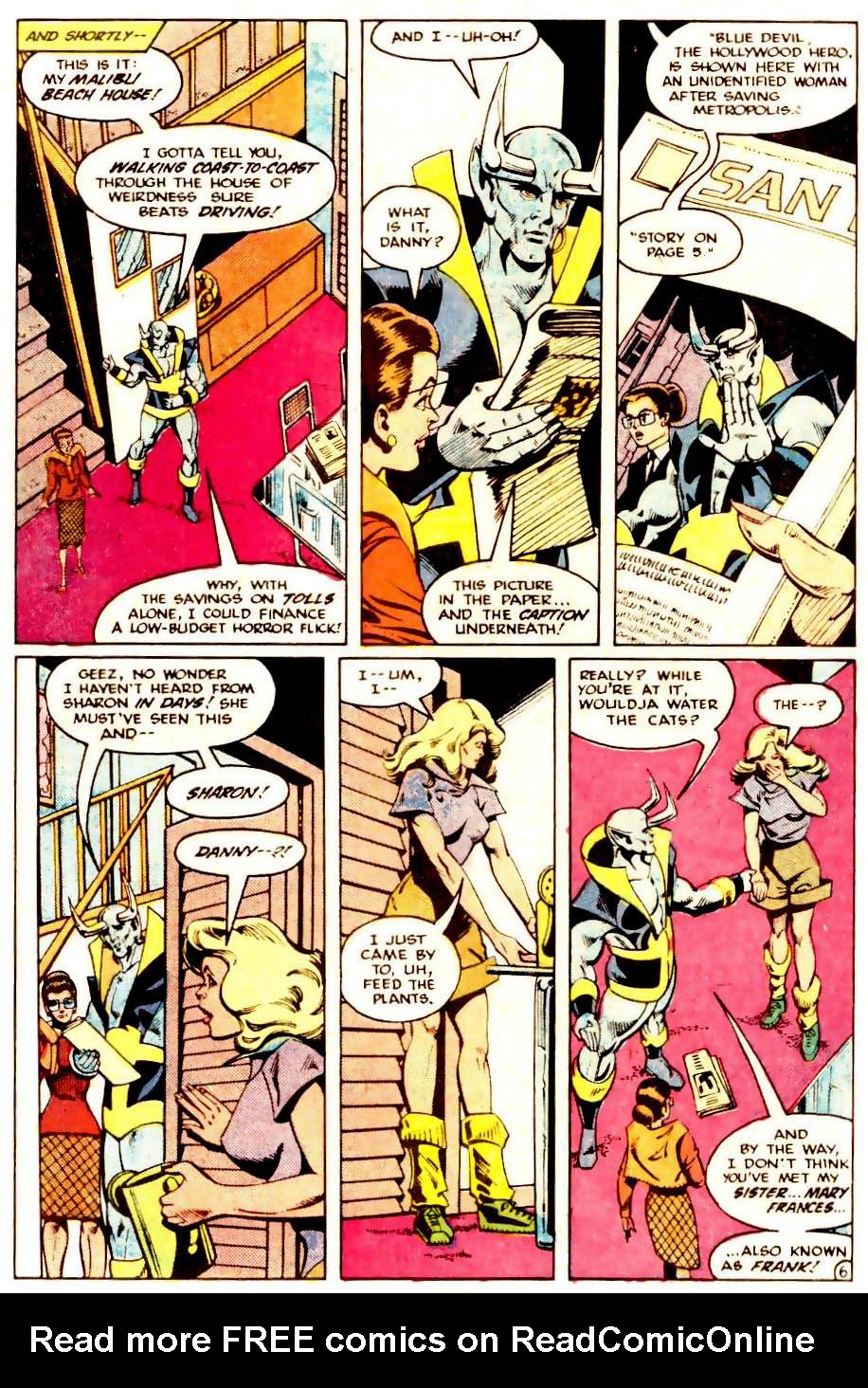 Read online Blue Devil comic -  Issue #26 - 7