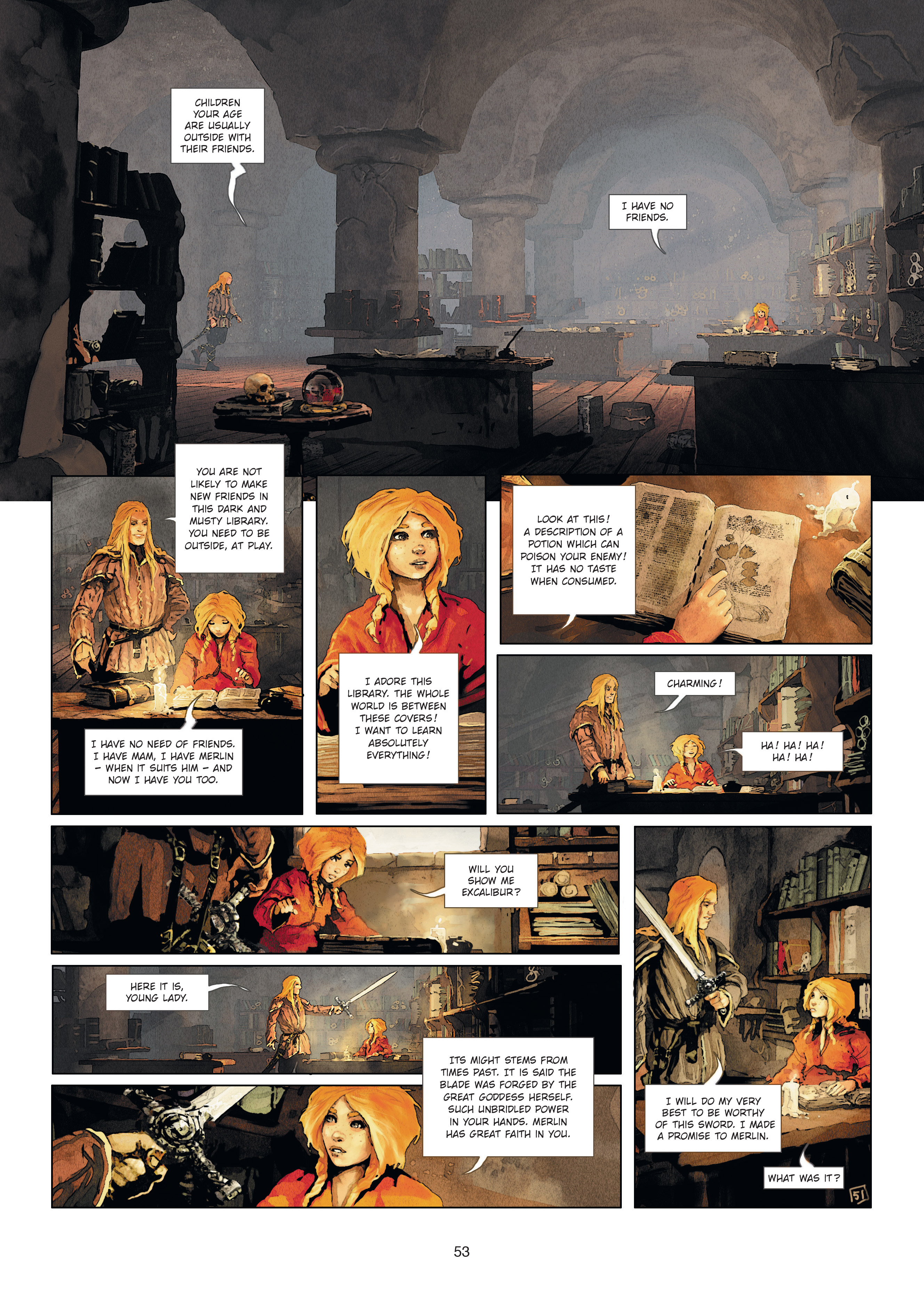Read online Excalibur - The Chronicles comic -  Issue # TPB 1 - 52