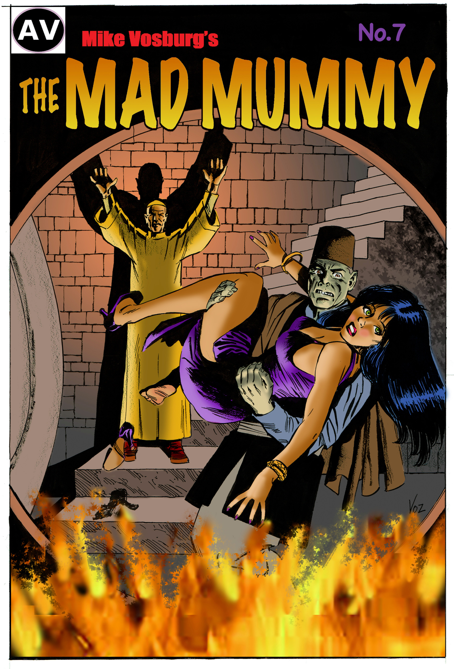 Read online The Mad Mummy comic -  Issue #7 - 1