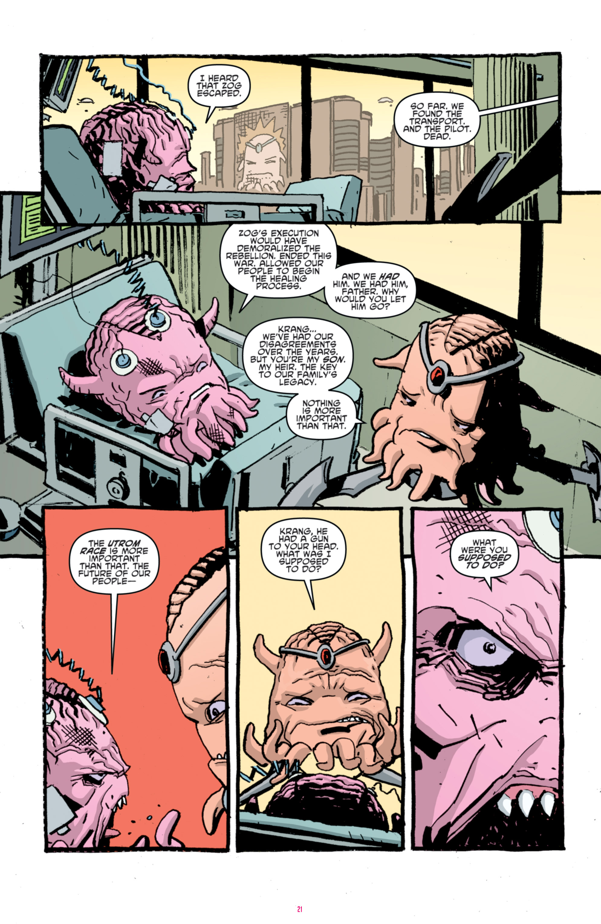 Read online Teenage Mutant Ninja Turtles Utrom Empire comic -  Issue #2 - 24