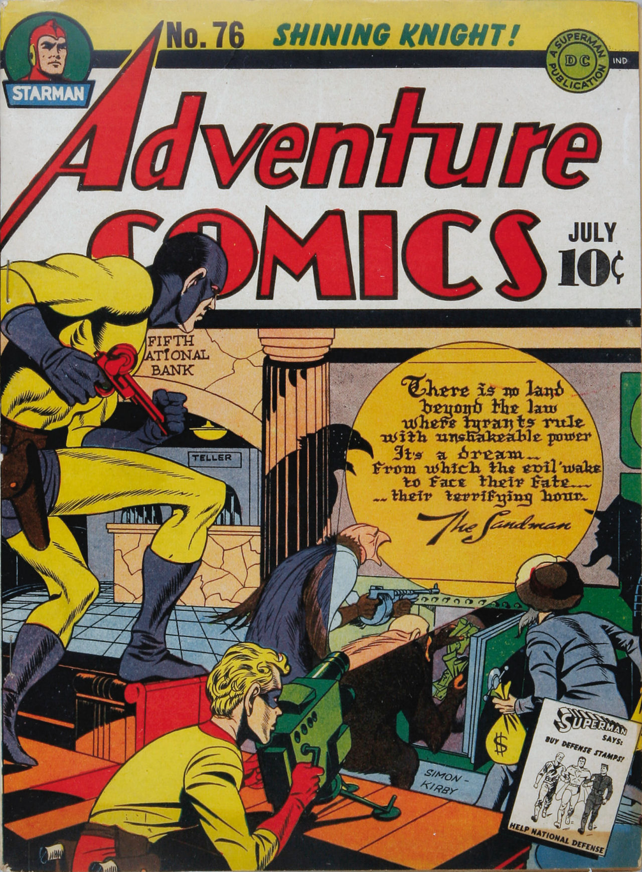 Adventure Comics (1938) 76 Page 1