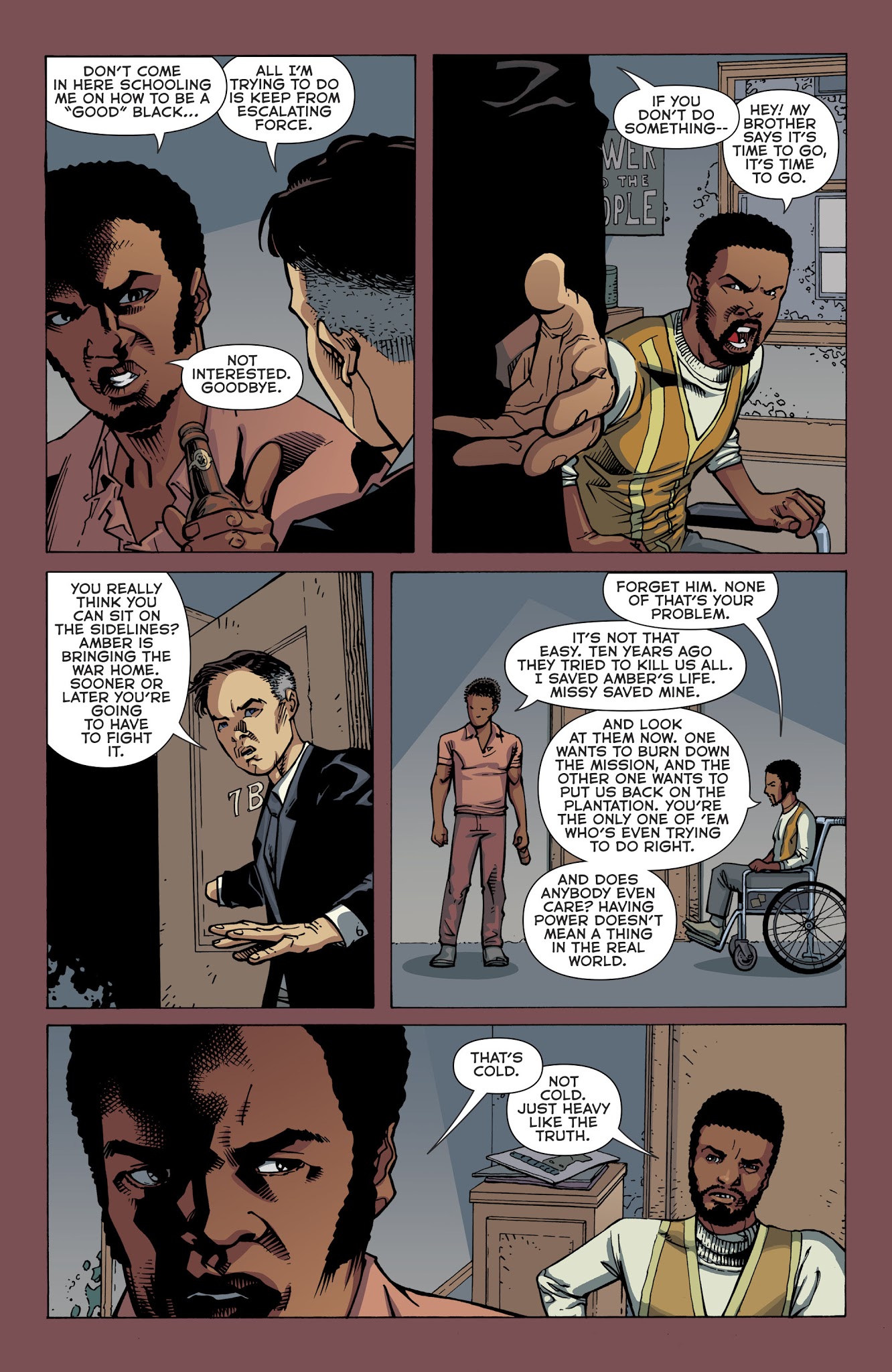 Read online The American Way: Those Above and Those Below comic -  Issue #3 - 9