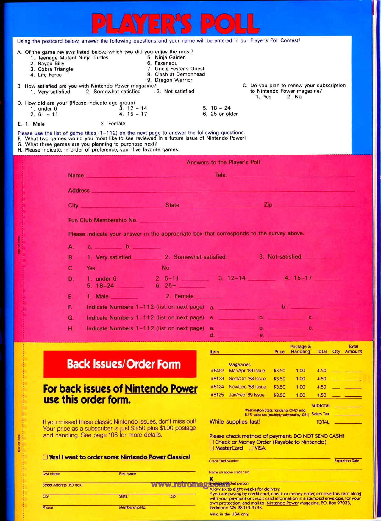 Read online Nintendo Power comic -  Issue #6 - 92