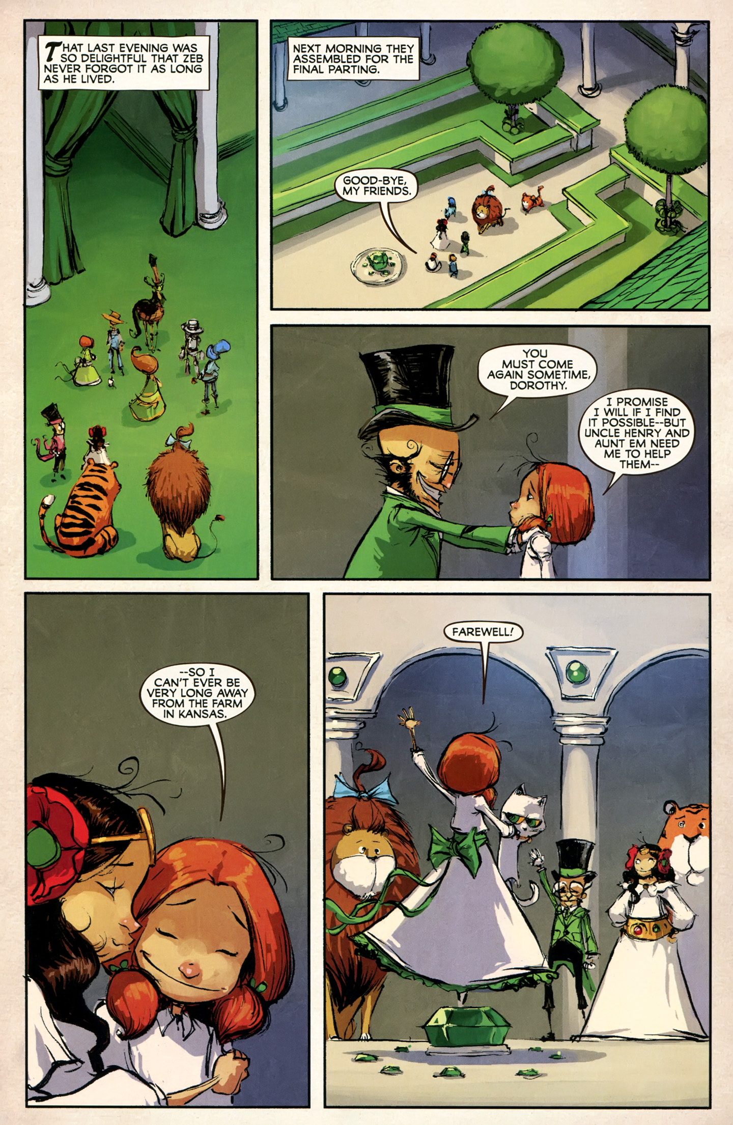 Read online Dorothy & The Wizard in Oz comic -  Issue #8 - 21