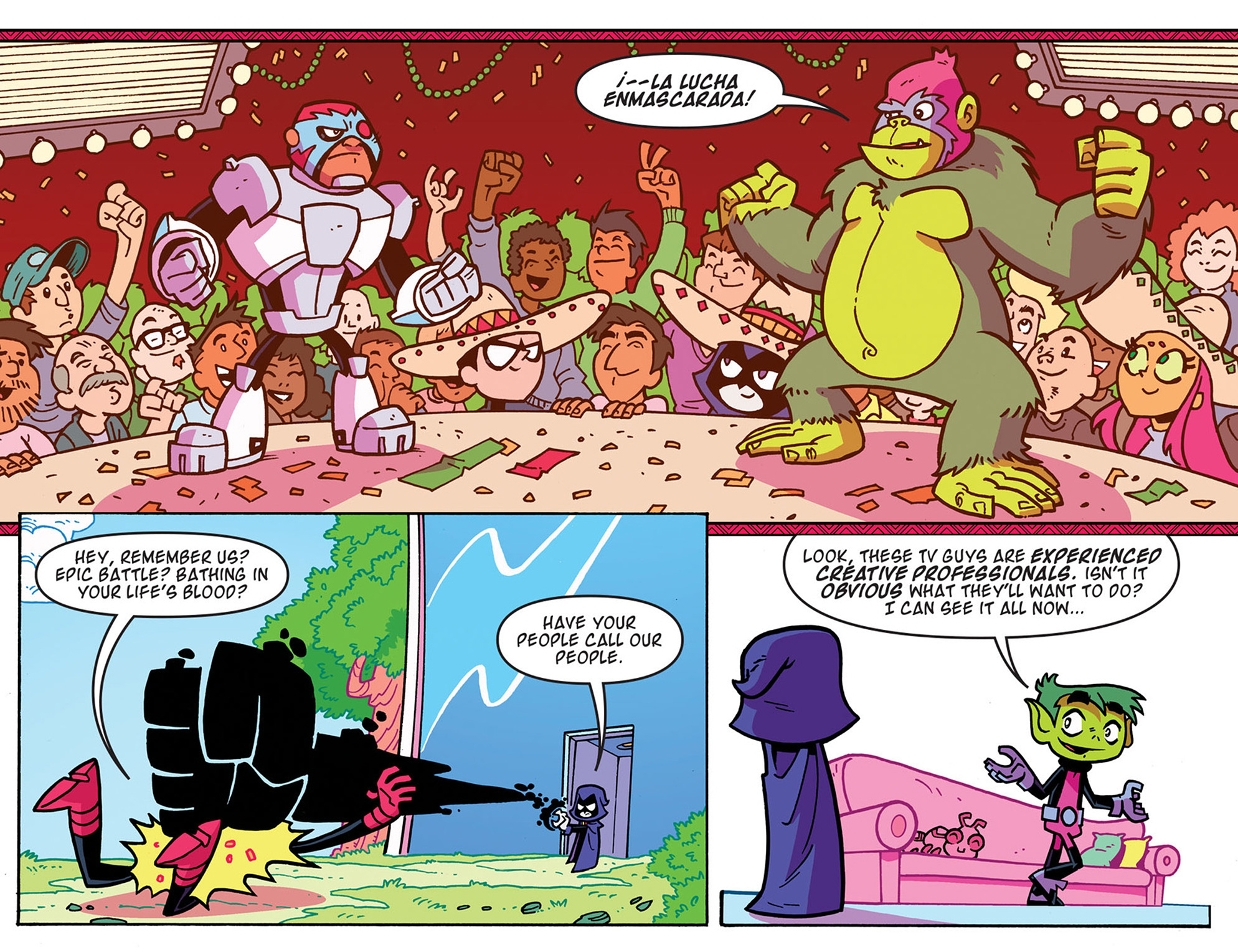 Read online Teen Titans Go! (2013) comic -  Issue #35 - 7