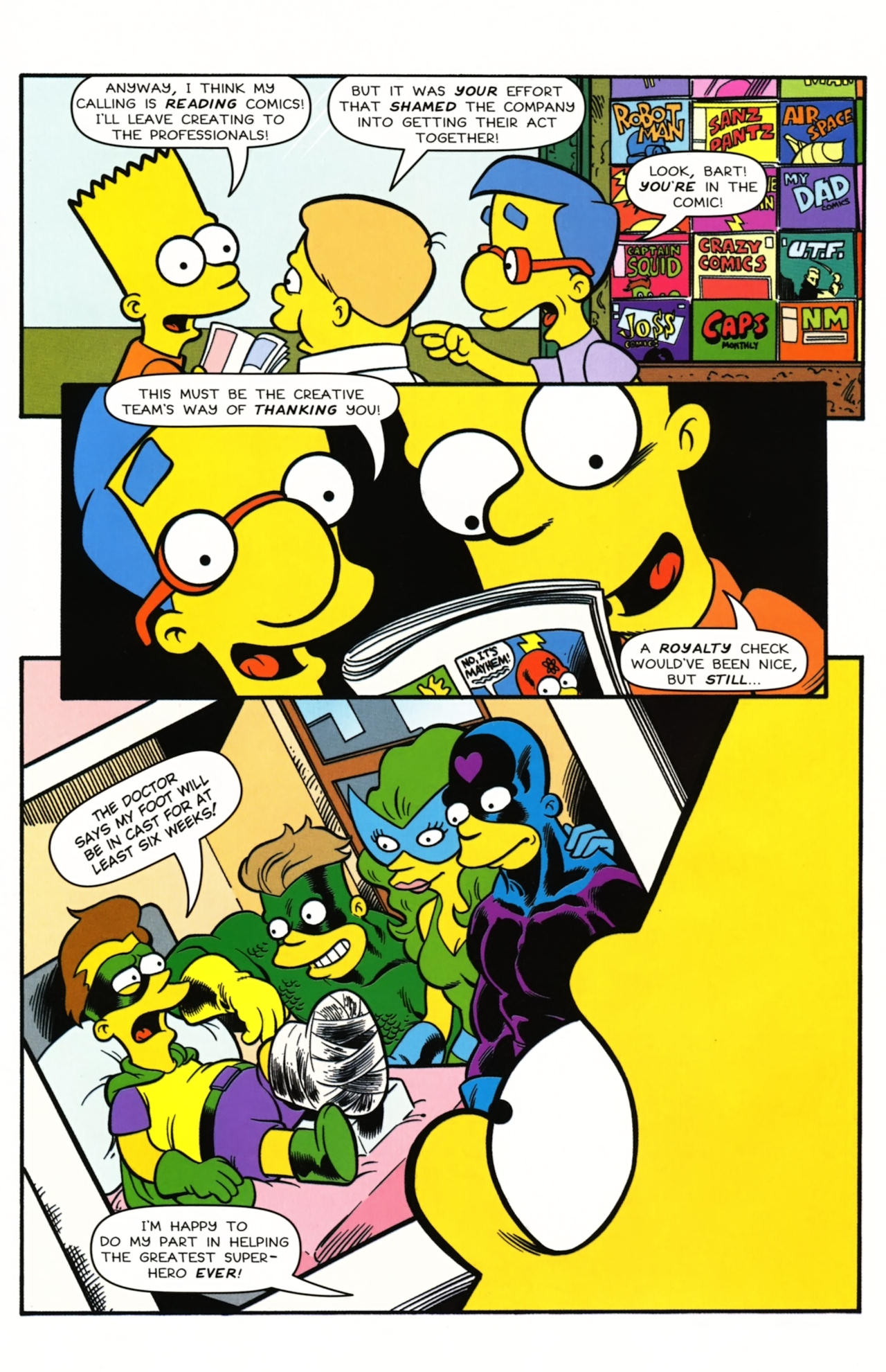 Read online Bongo Comics Presents Simpsons Super Spectacular comic -  Issue #9 - 31
