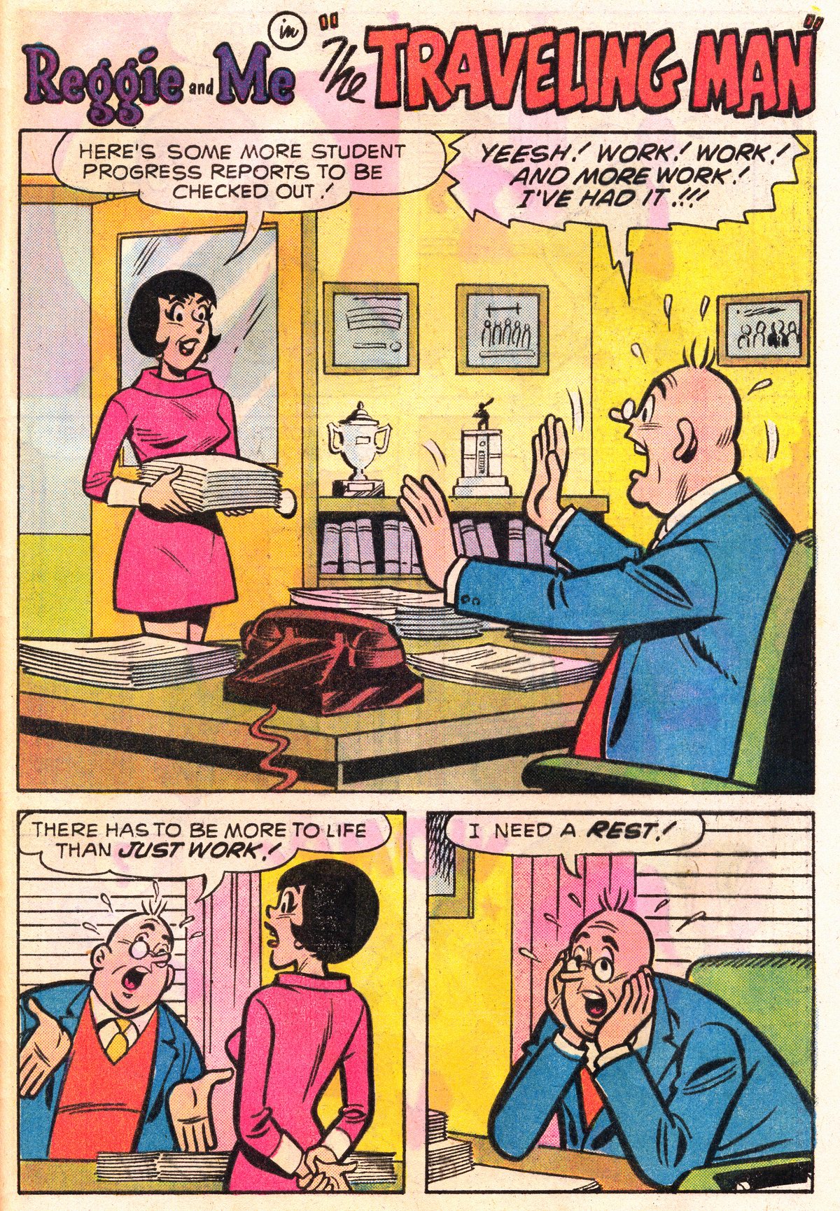 Read online Reggie and Me (1966) comic -  Issue #87 - 23