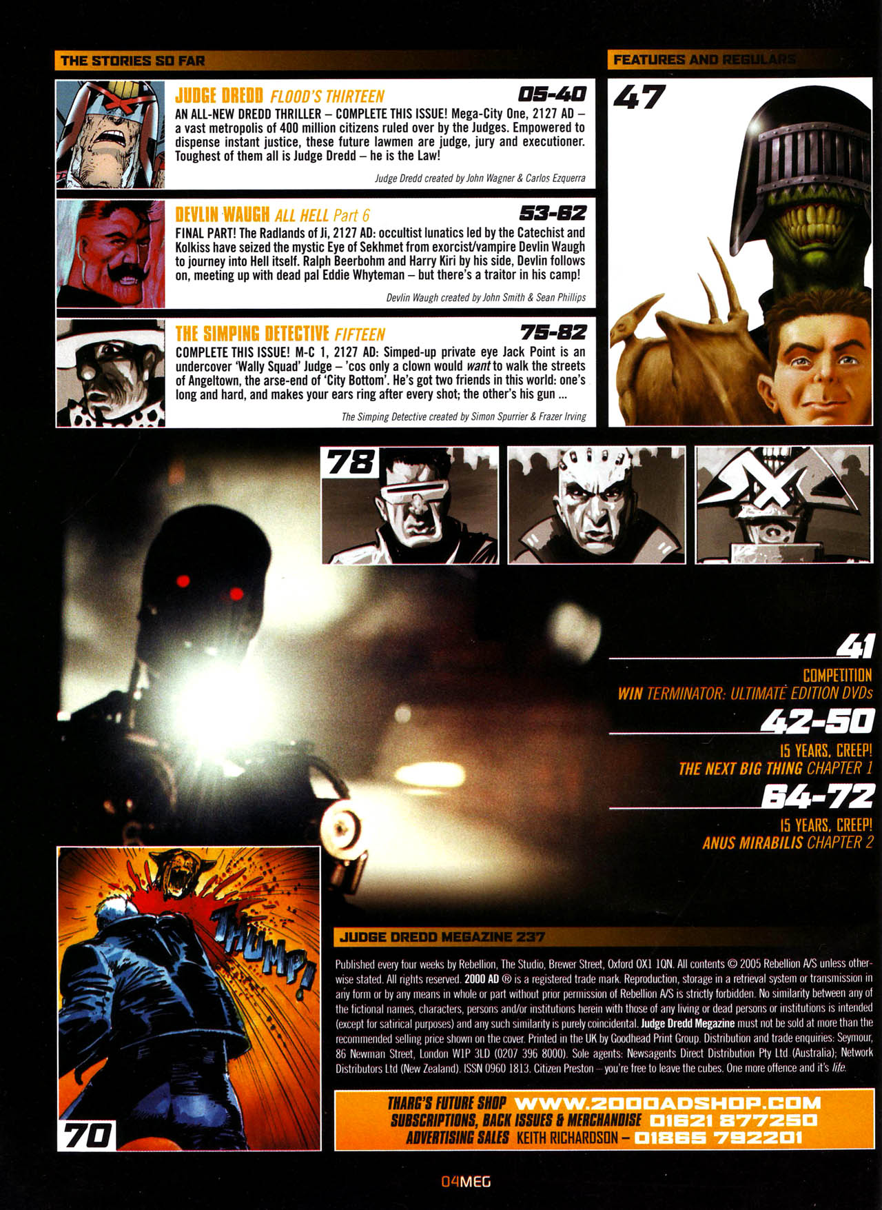 Read online Judge Dredd Megazine (Vol. 5) comic -  Issue #237 - 6