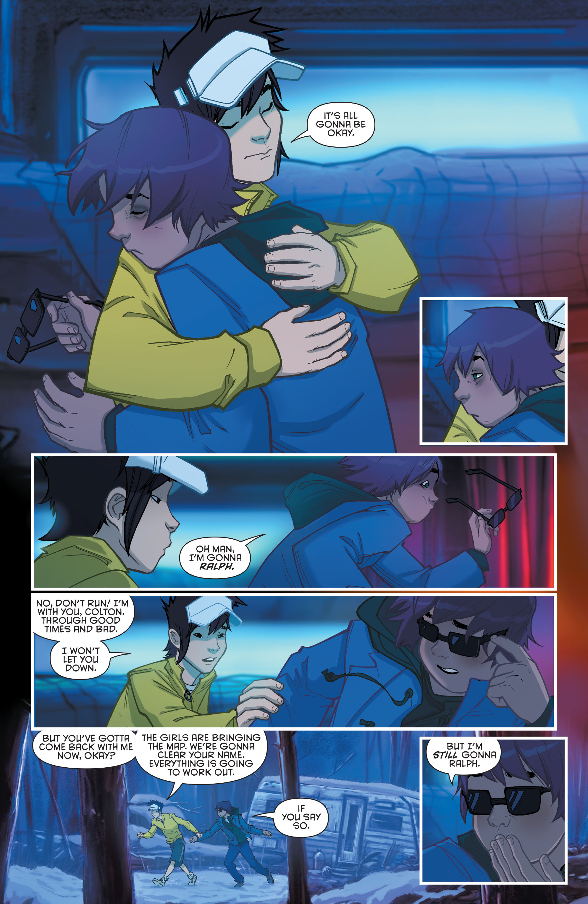 Read online Gotham Academy: Second Semester comic -  Issue #6 - 7