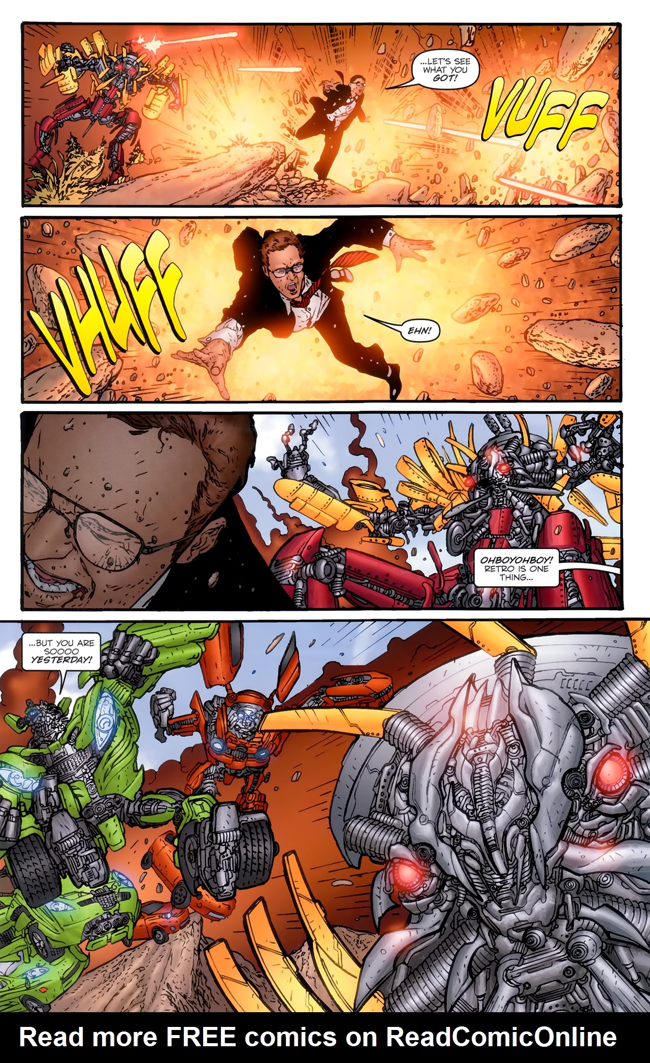 Read online Transformers: Nefarious comic -  Issue #4 - 19