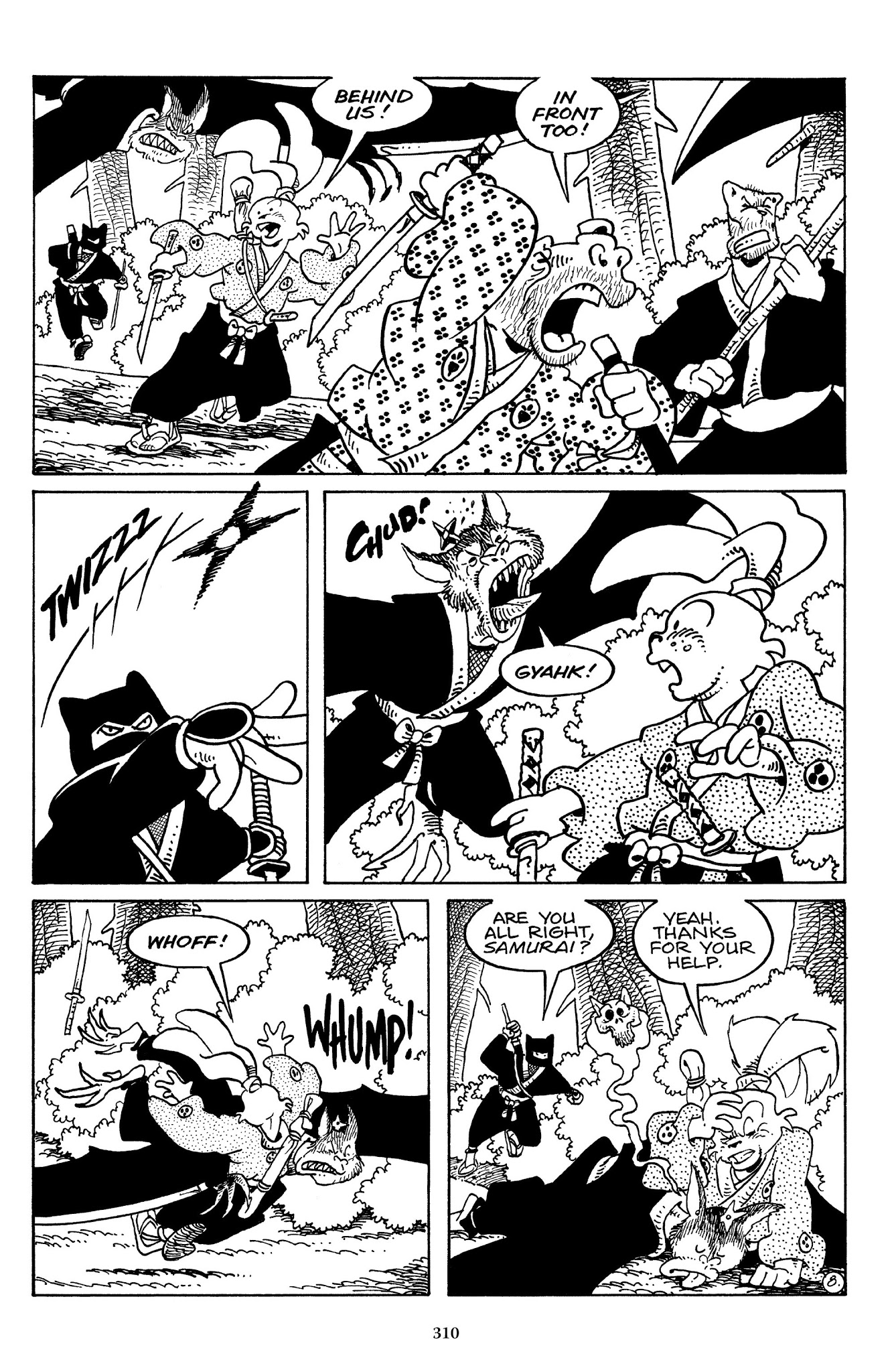Read online The Usagi Yojimbo Saga comic -  Issue # TPB 3 - 306