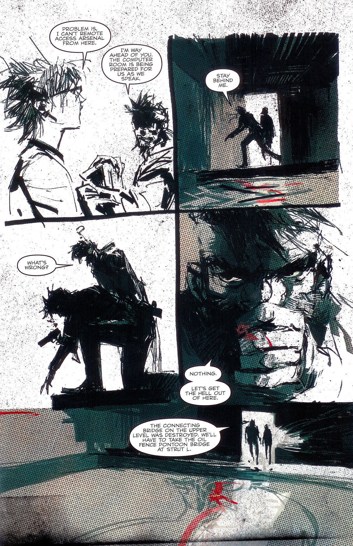 Read online Metal Gear Solid: Sons of Liberty comic -  Issue #8 - 12