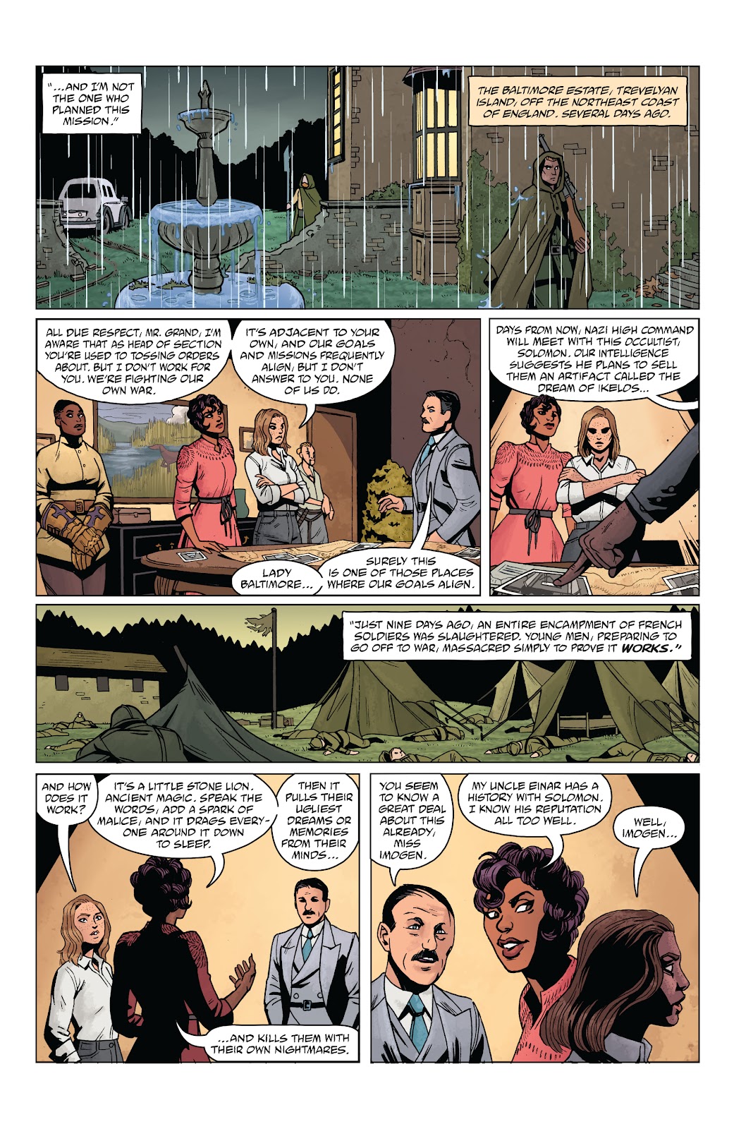 Lady Baltimore: The Dream of Ikelos issue Full - Page 4
