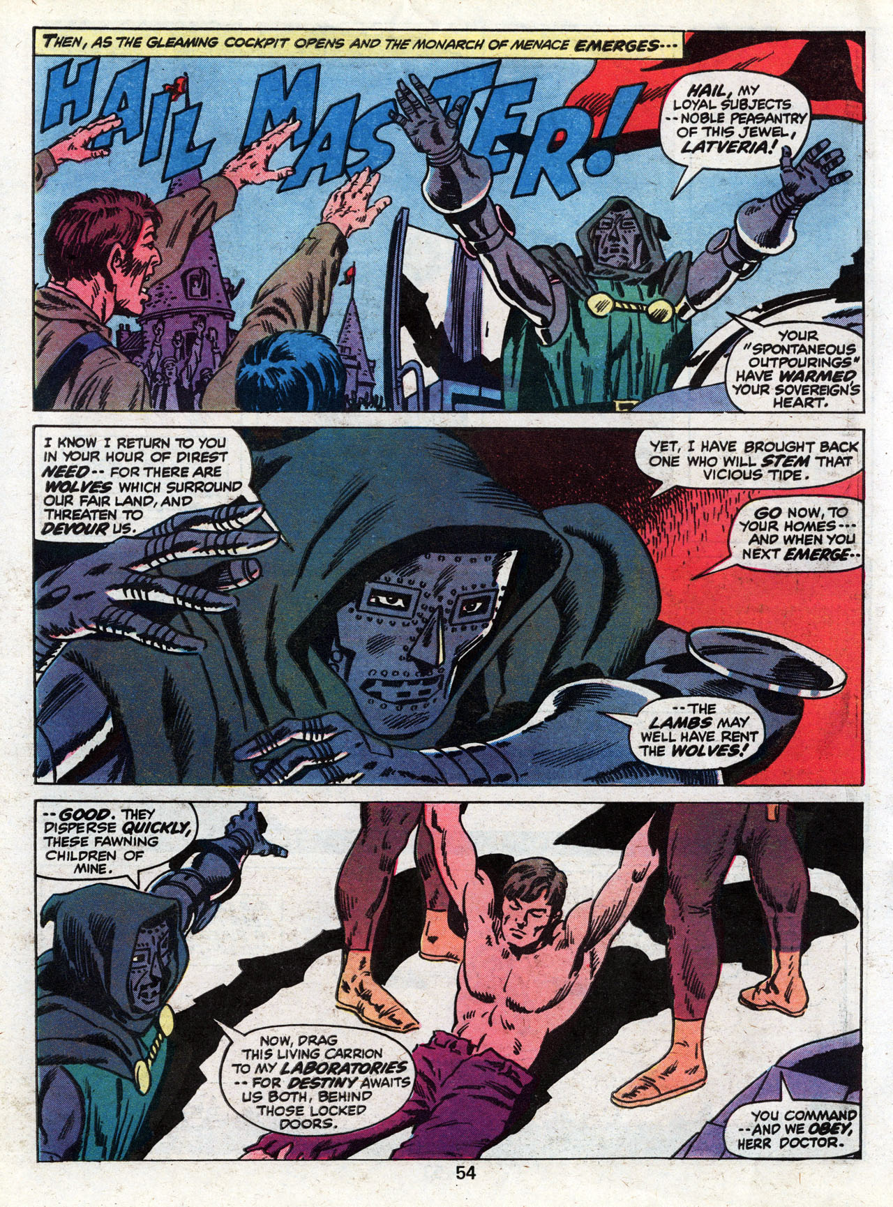 Read online Marvel Treasury Edition comic -  Issue #20 - 56