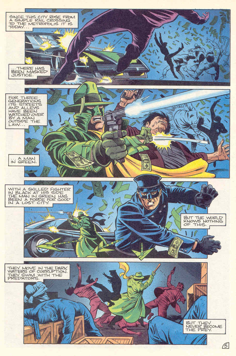 Read online The Green Hornet (1991) comic -  Issue #1 - 6