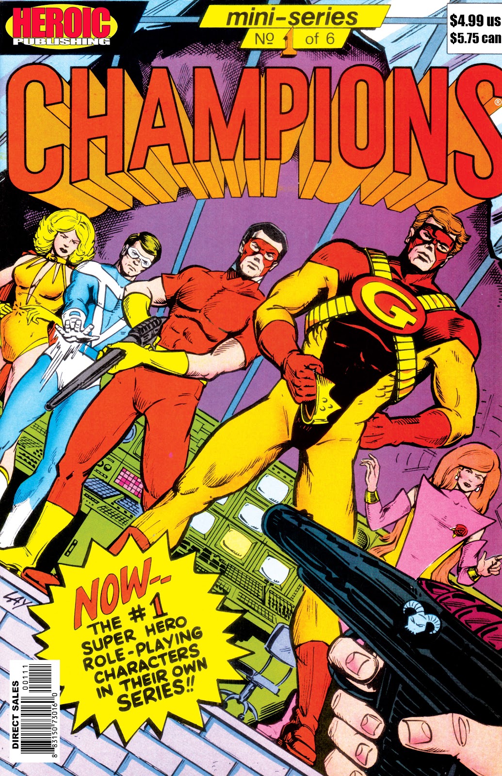 Champions (1986) issue 1 - Page 1