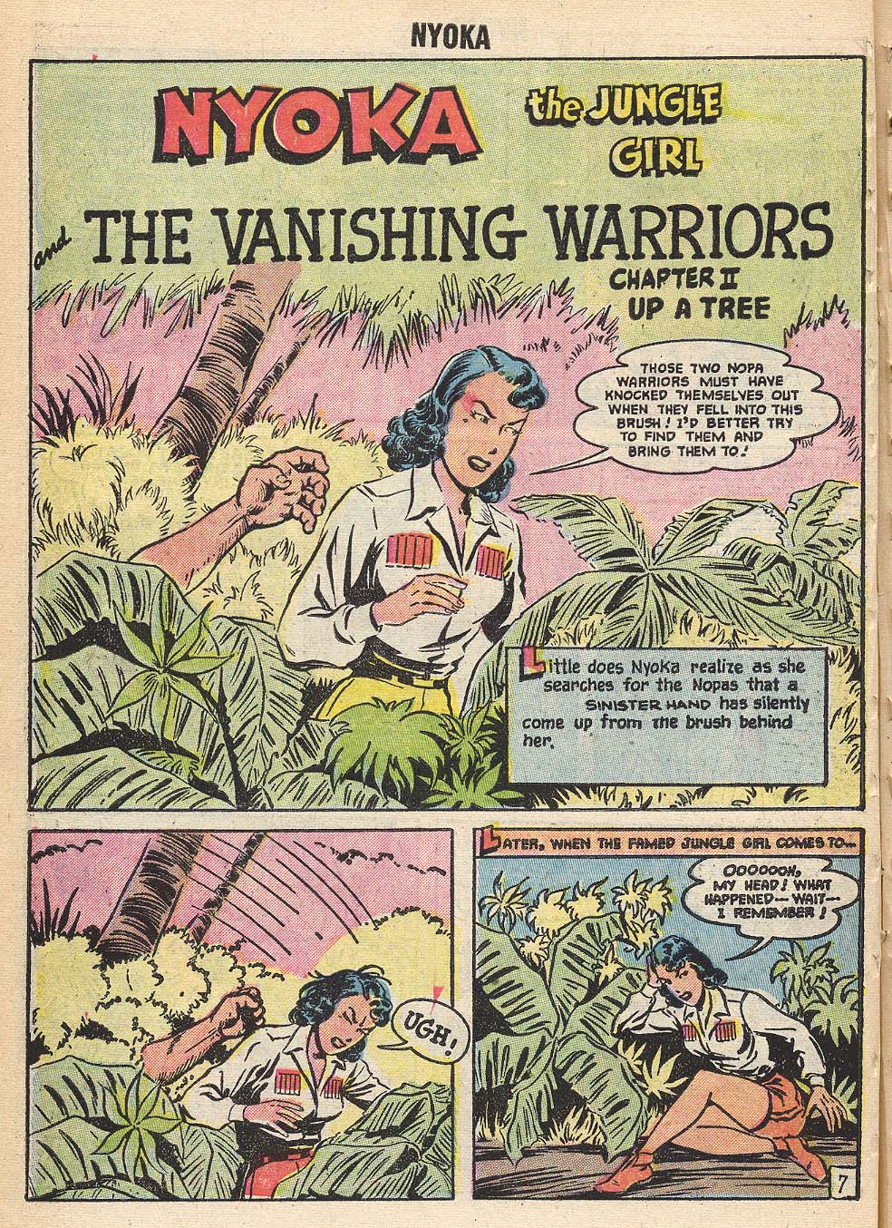 Read online Nyoka the Jungle Girl (1955) comic -  Issue #16 - 10
