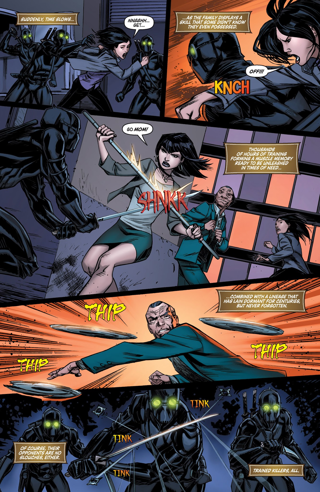 Read online Legend of the Shadow Clan comic -  Issue #5 - 18