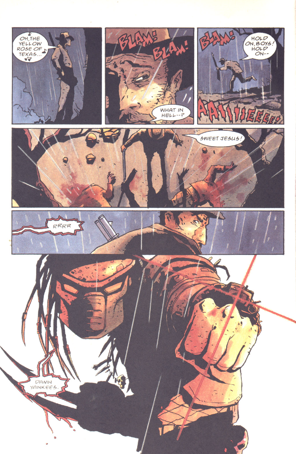 Read online Predator: Hell Come A-Walkin' comic -  Issue #1 - 4
