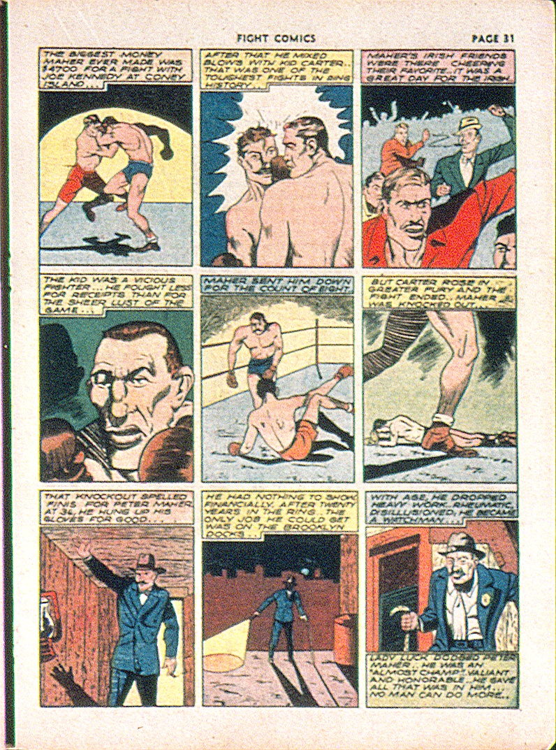 Read online Fight Comics comic -  Issue #13 - 33
