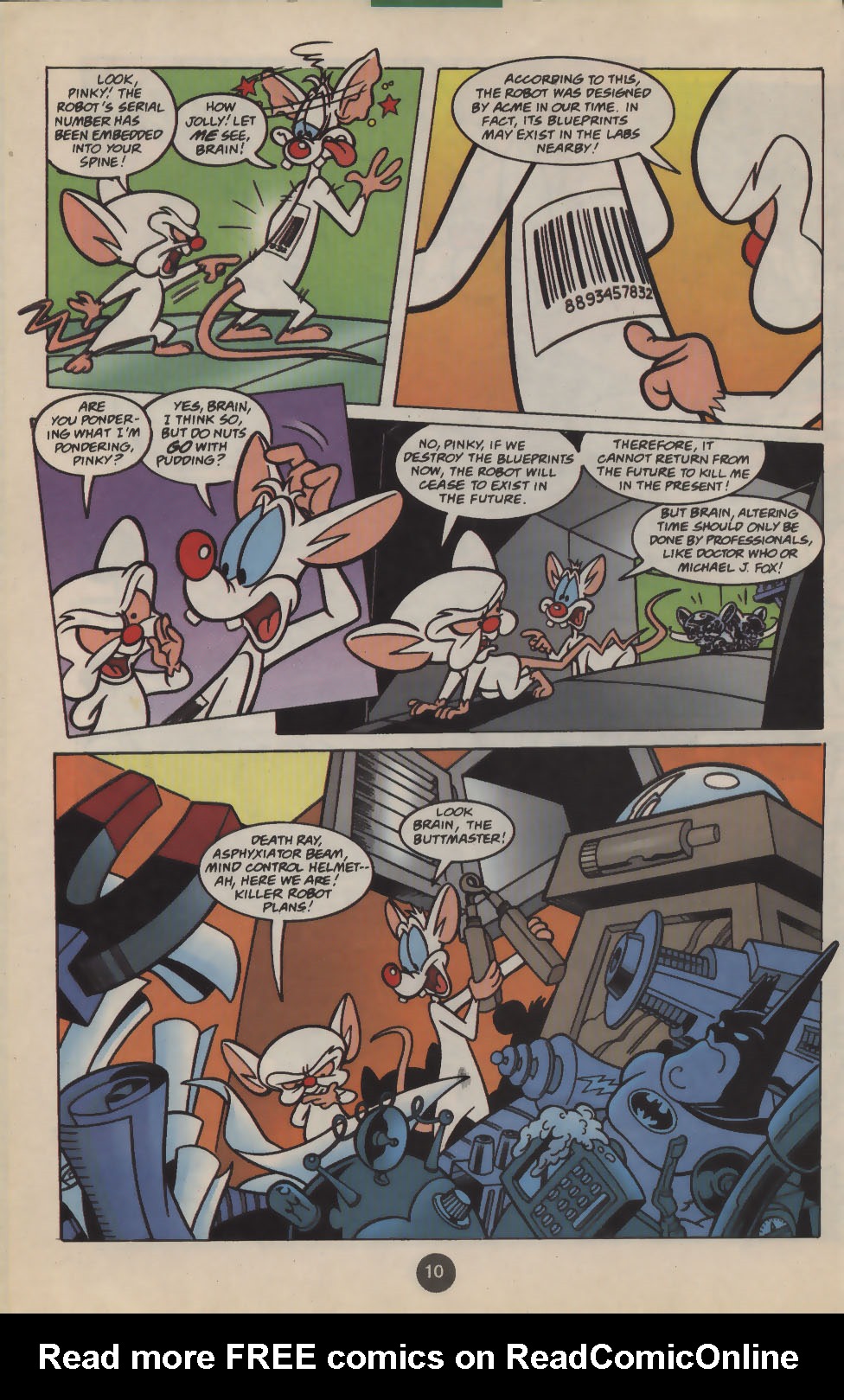 Read online Pinky and The Brain comic -  Issue #3 - 9