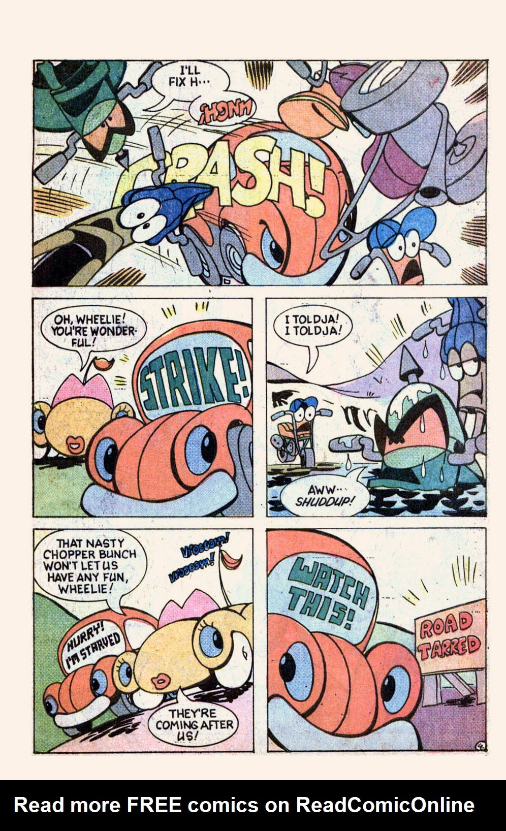 Read online Wheelie and the Chopper Bunch comic -  Issue #3 - 27