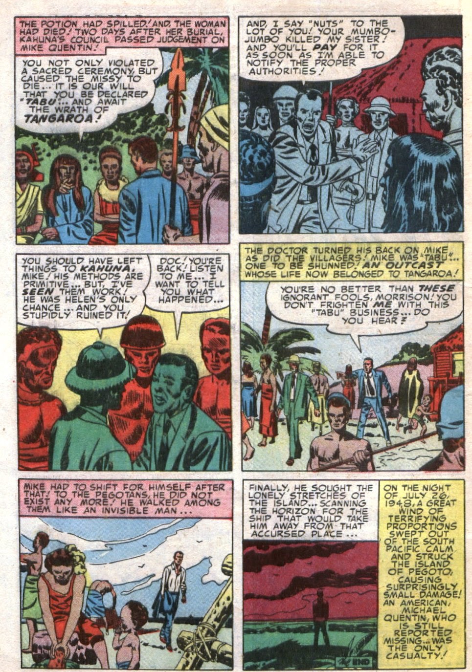 Read online Black Magic (1950) comic -  Issue #26 - 32