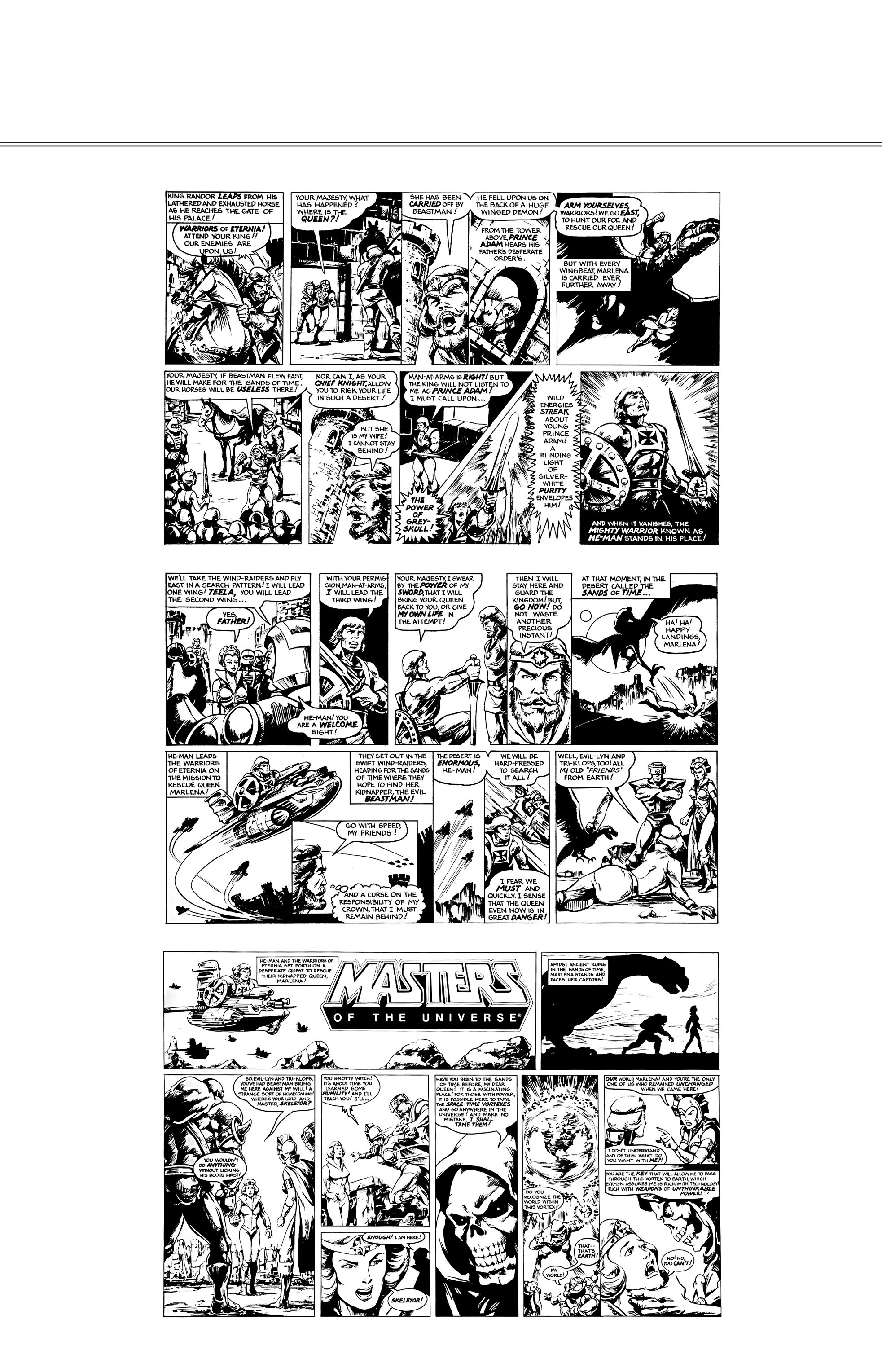 Read online He-Man and the Masters of the Universe: The Newspaper Comic Strips comic -  Issue # TPB (Part 5) - 109