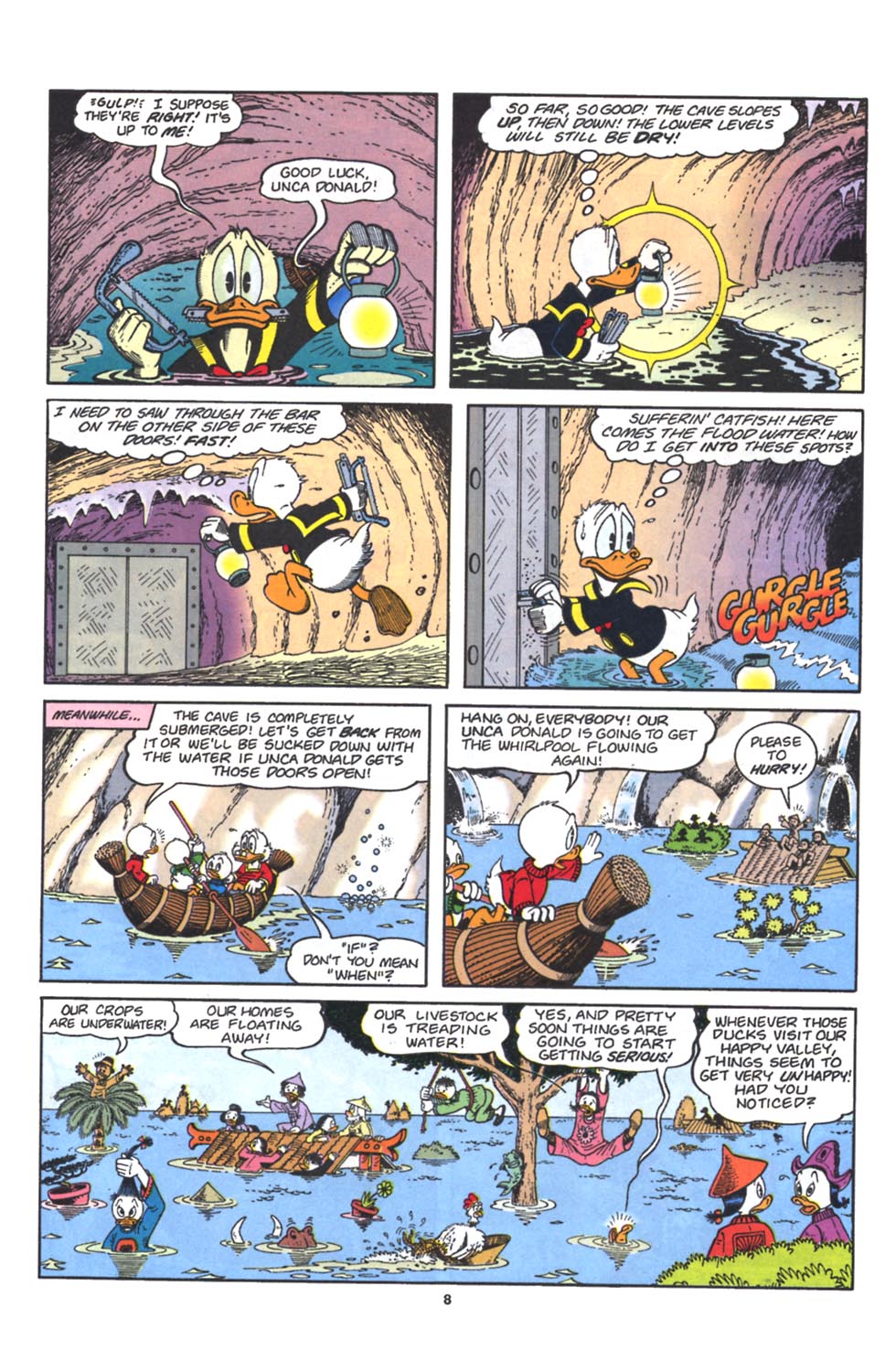 Read online Uncle Scrooge (1953) comic -  Issue #262 - 9