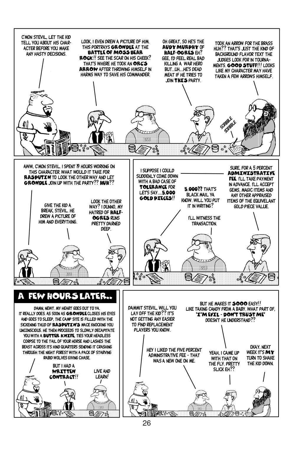 Read online Knights of the Dinner Table comic -  Issue #19 - 28