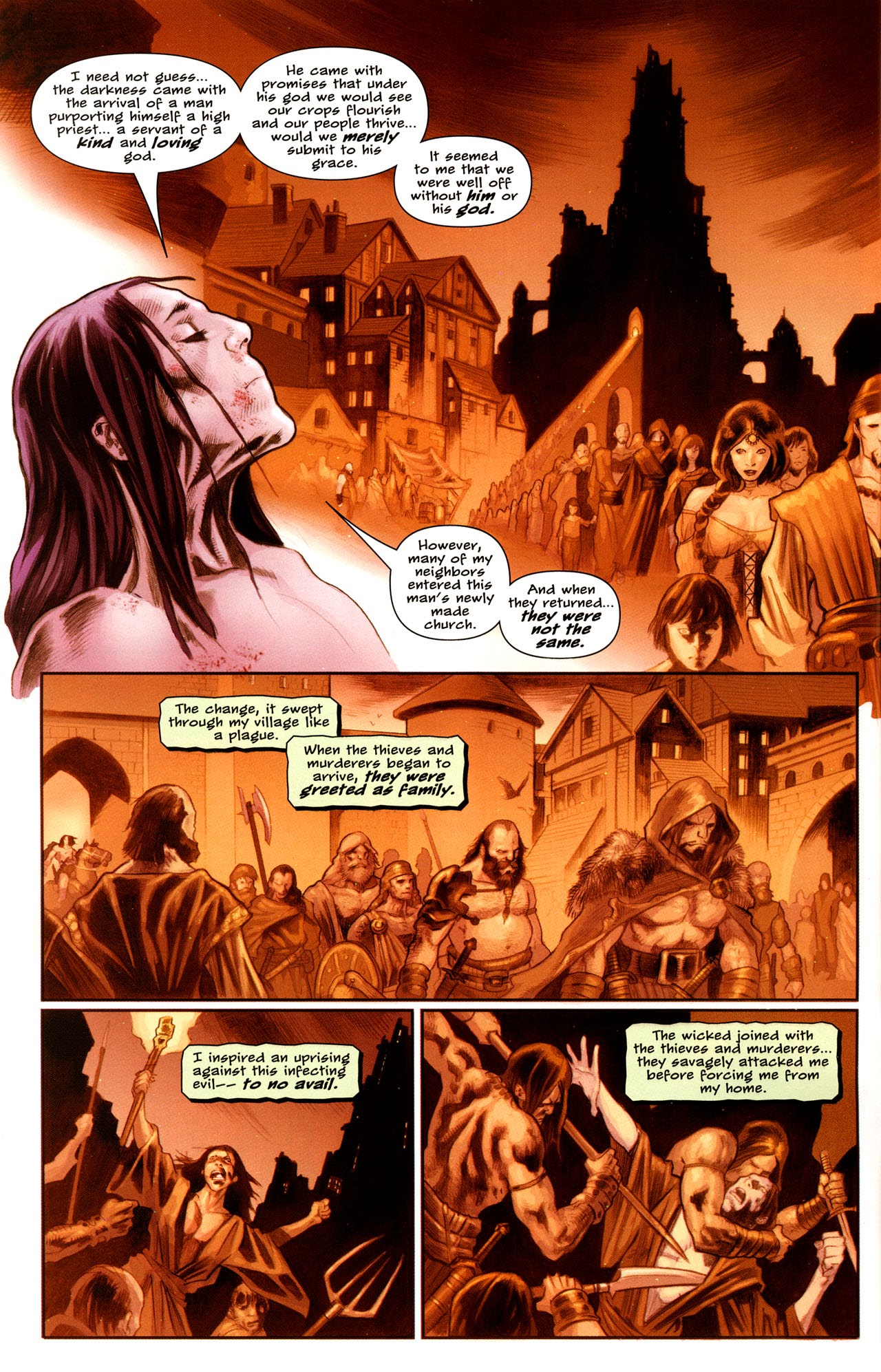 Read online Red Sonja: Vacant Shell comic -  Issue # Full - 6