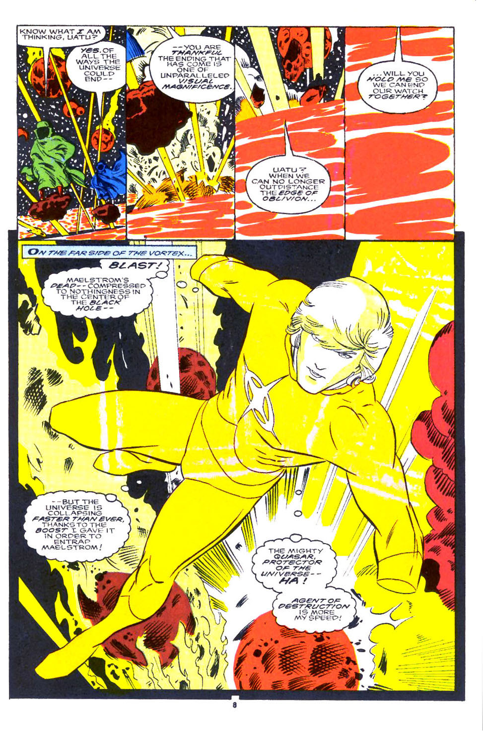 Read online Quasar comic -  Issue #25 - 7