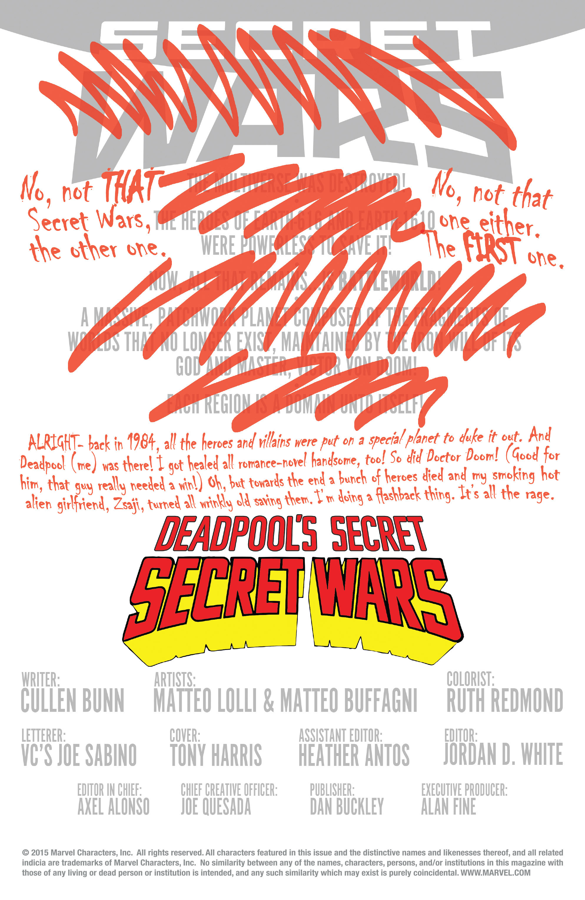 Read online Deadpool's Secret Secret Wars comic -  Issue #4 - 2