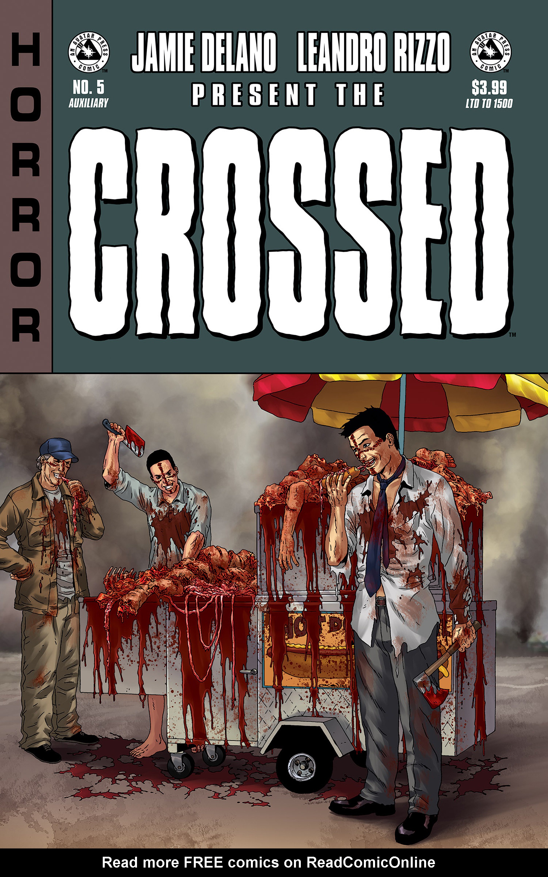 Read online Crossed: Badlands comic -  Issue #5 - 2