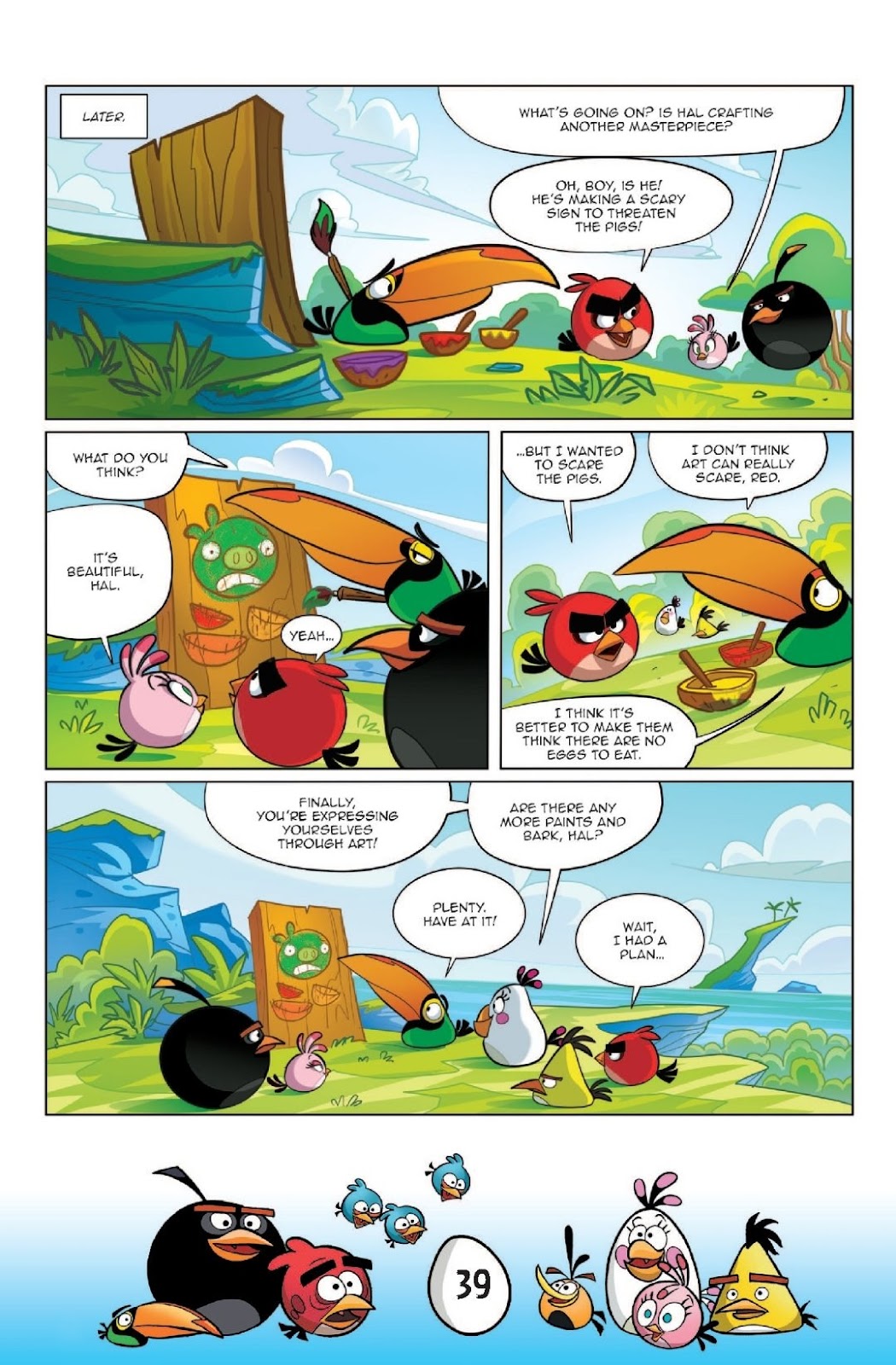 Angry Birds Comics Quarterly issue Issue Furious Fowl - Page 40