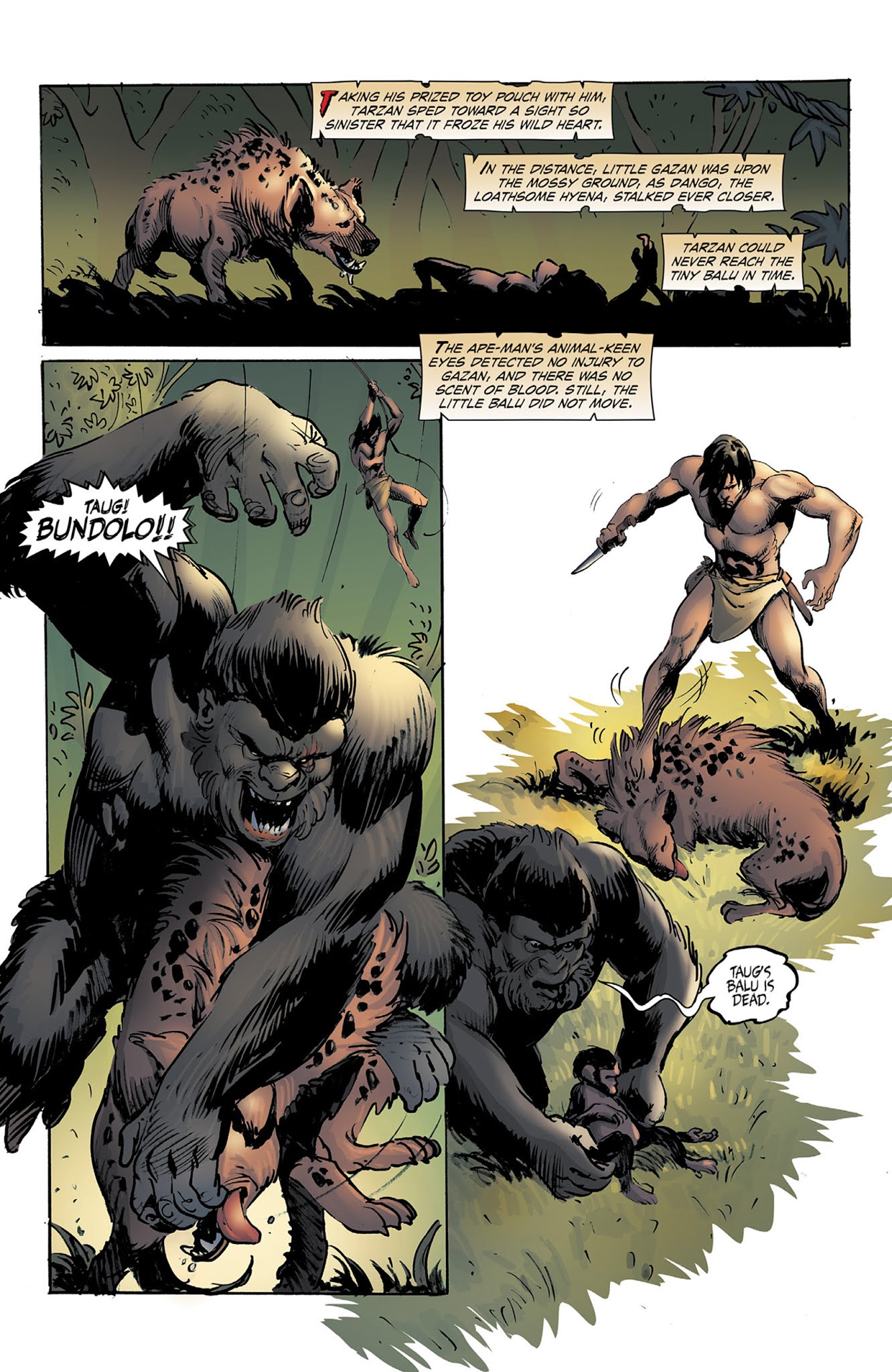 Read online Edgar Rice Burroughs' Jungle Tales of Tarzan comic -  Issue # TPB (Part 2) - 16