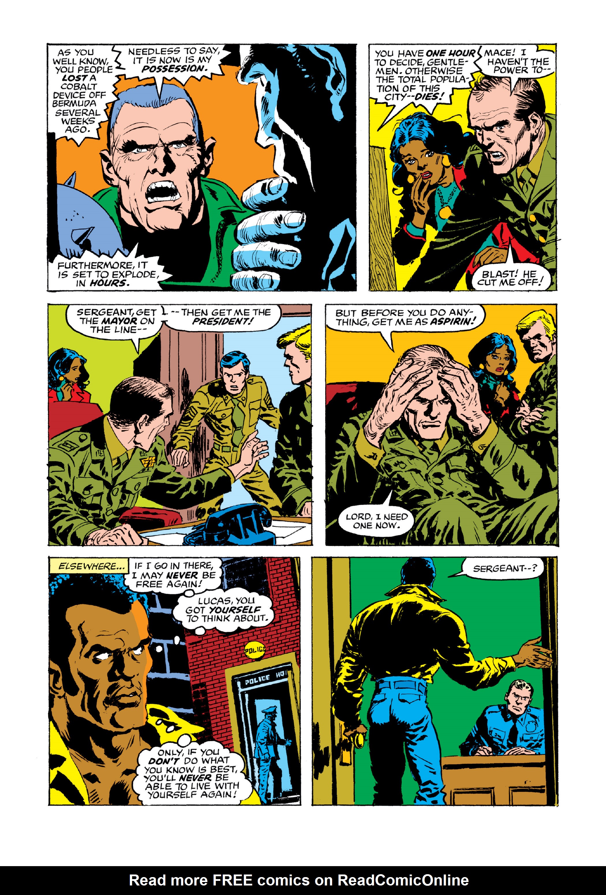 Read online Marvel Masterworks: Luke Cage, Power Man comic -  Issue # TPB 3 (Part 3) - 70