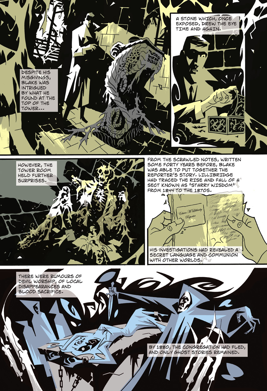 Read online The Lovecraft Anthology comic -  Issue # TPB 1 - 32