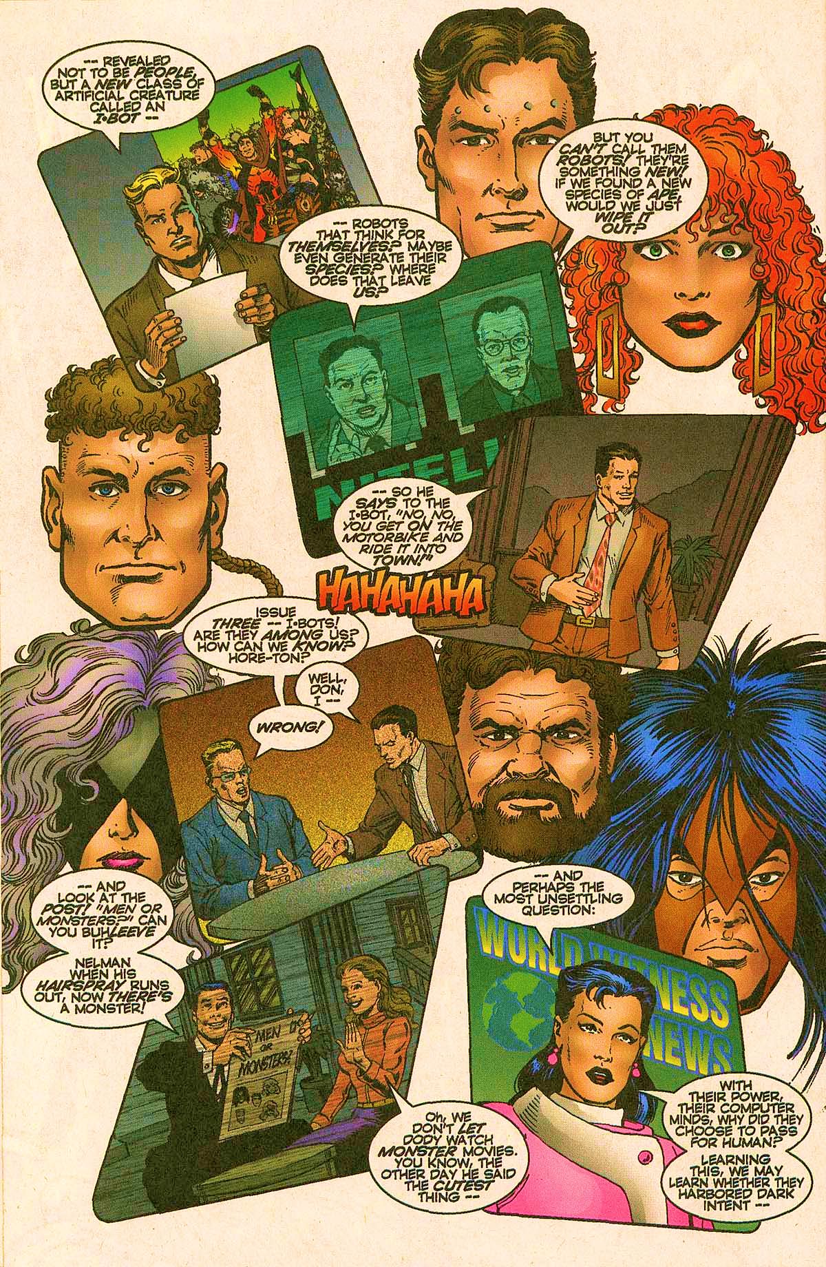 Read online Isaac Asimov's I-Bots comic -  Issue #5 - 8