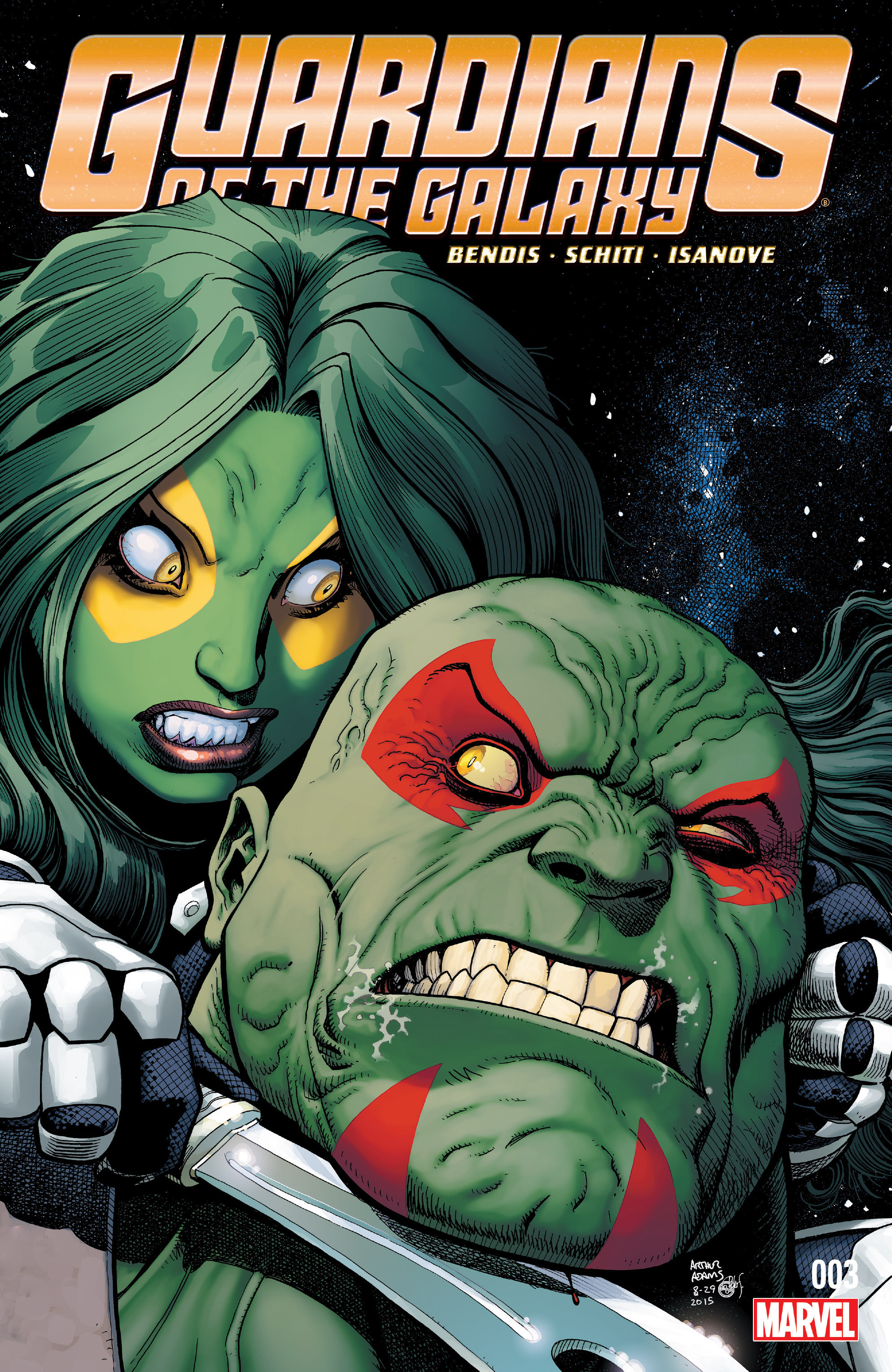Read online Guardians of the Galaxy (2015) comic -  Issue #3 - 1