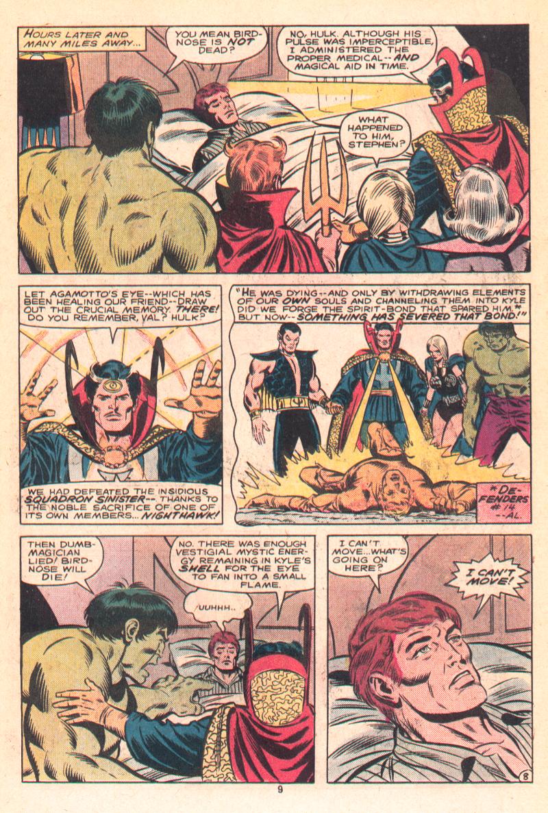 The Defenders (1972) Issue #93 #94 - English 9