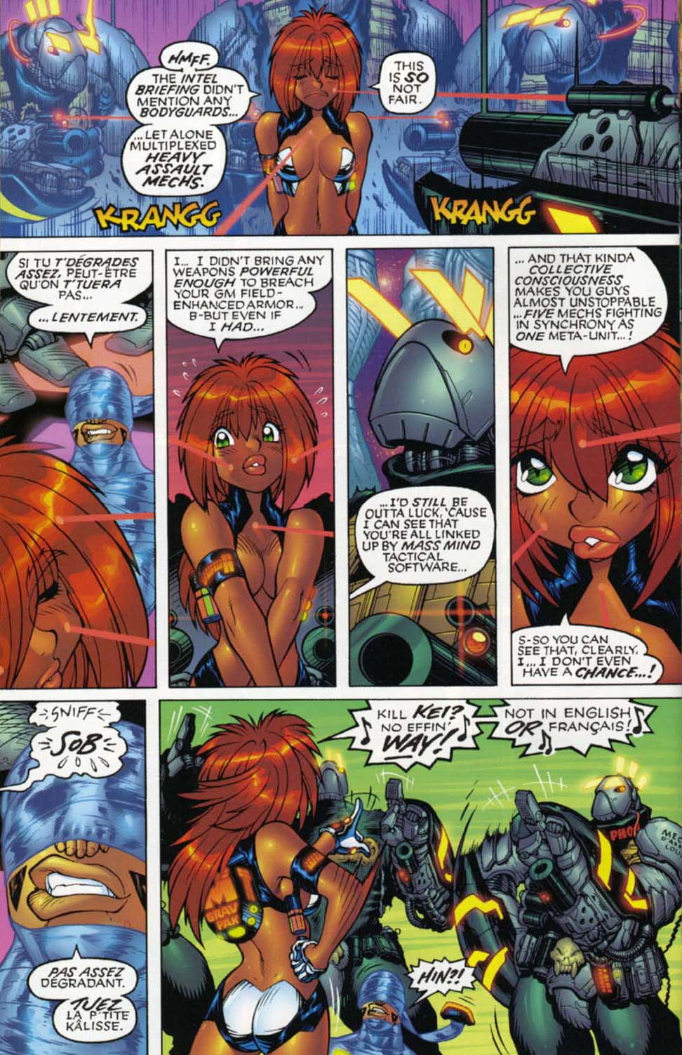 Read online Dirty Pair: Run From the Future comic -  Issue #1 - 24