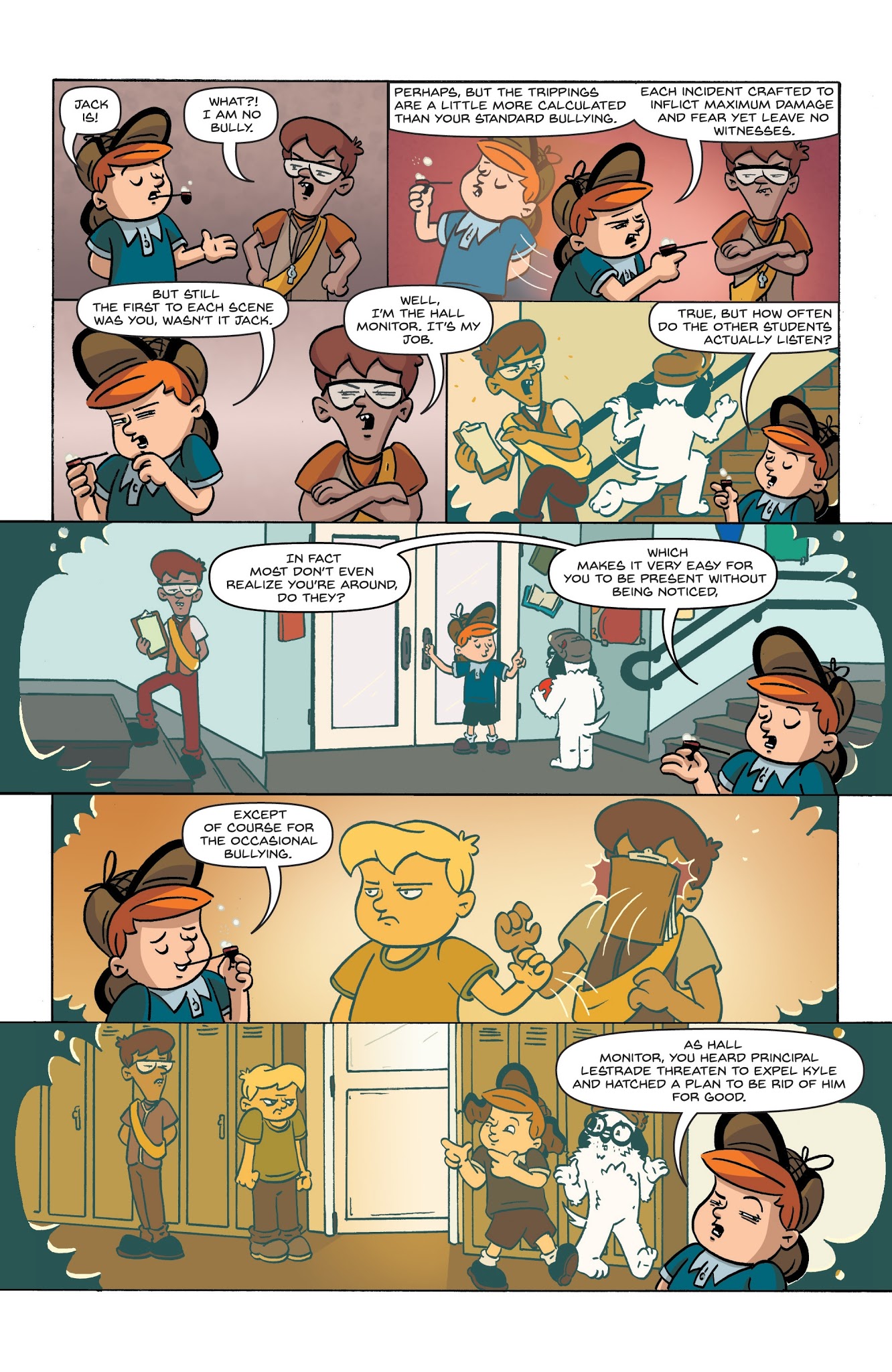 Read online Kid Sherlock comic -  Issue #4 - 21