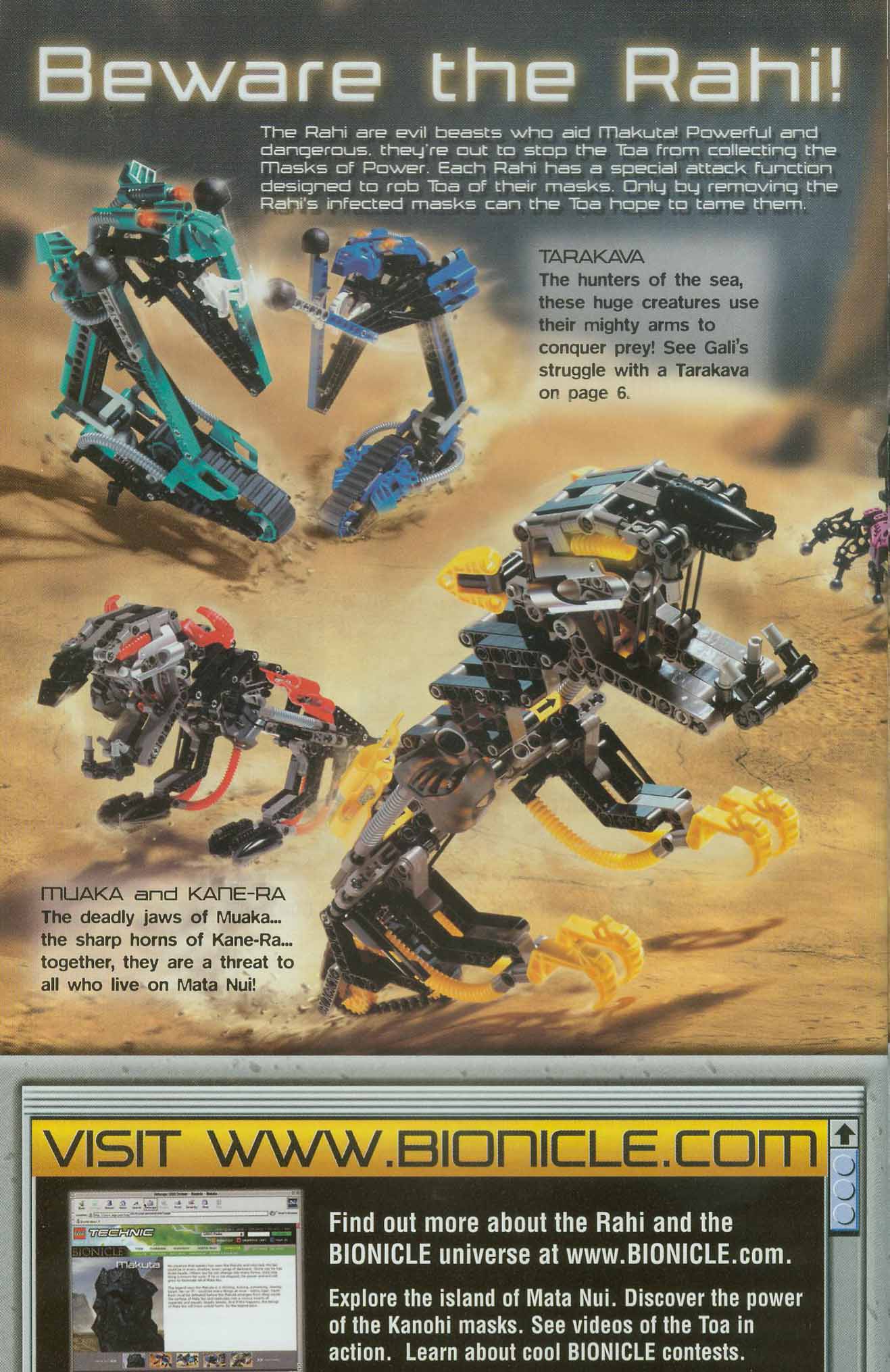 Read online Bionicle comic -  Issue #2 - 22